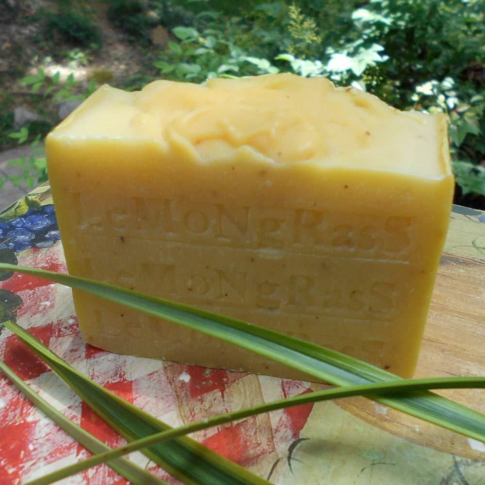 Jabón Natural Hecho a Mano Lemongrass con Aceite Esencial