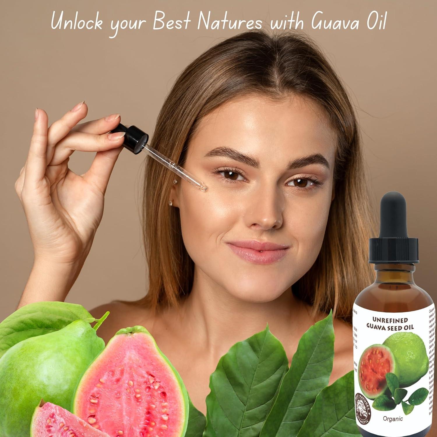 Aceite de Semilla de Guayaba Orgánico 30ml - Hidratante Piel y Cabello