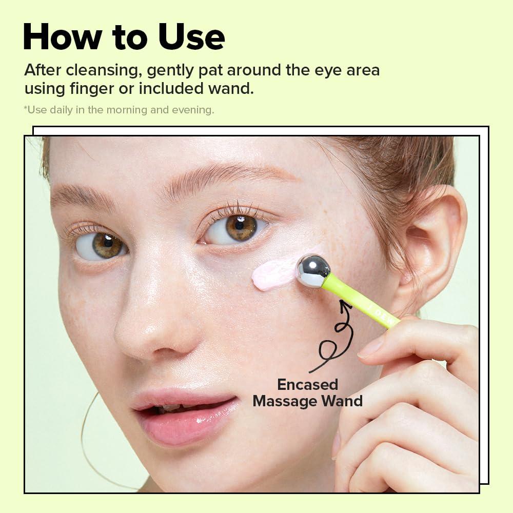 Crema para Ojos I DEW CARE Glow-Key 15 ml - Vitamina C y Ácido Hialurónico