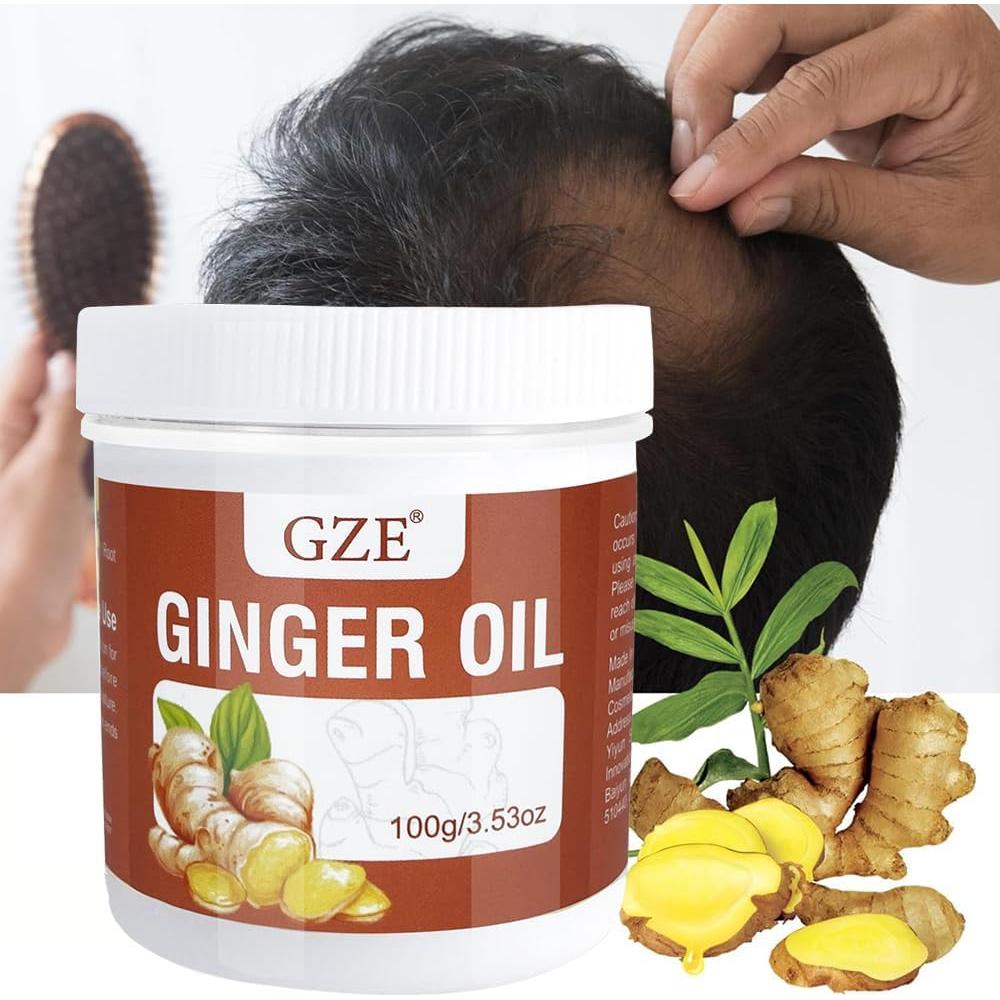 Aceite Sólido de Jengibre GZE para Crecimiento Cabello 140g