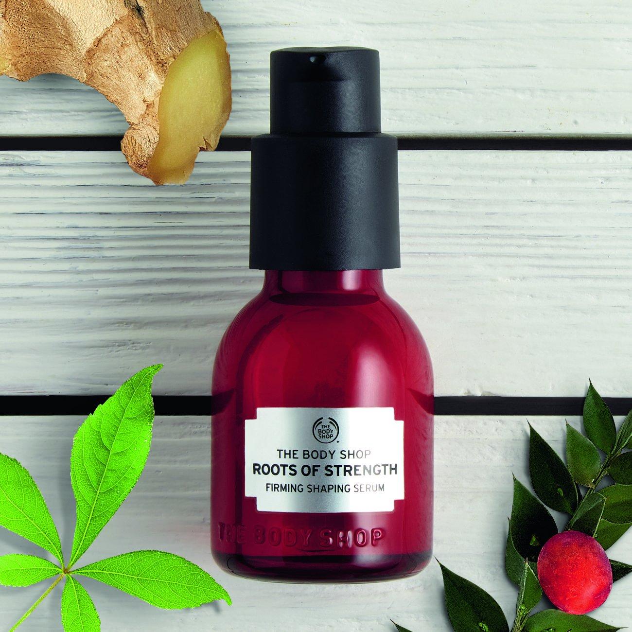 Suero Reafirmante Facial The Body Shop Raíces de Fuerza 30ml