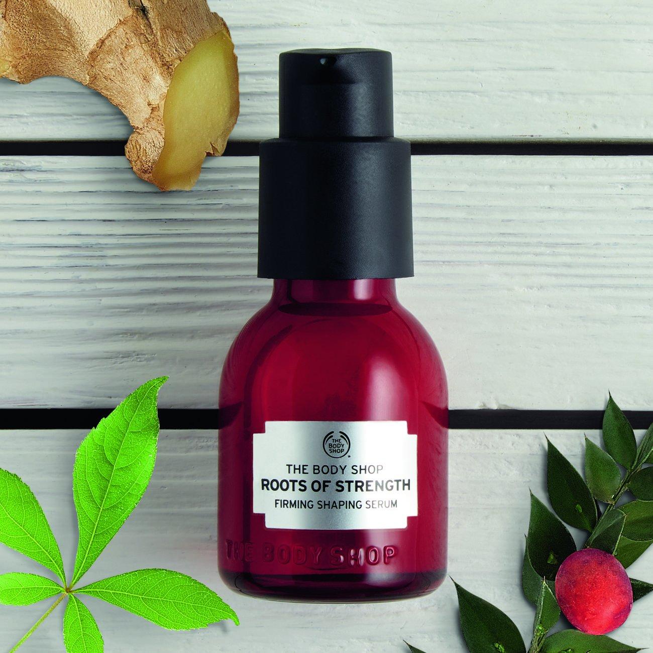 Suero Reafirmante Facial The Body Shop Raíces de Fuerza 30ml