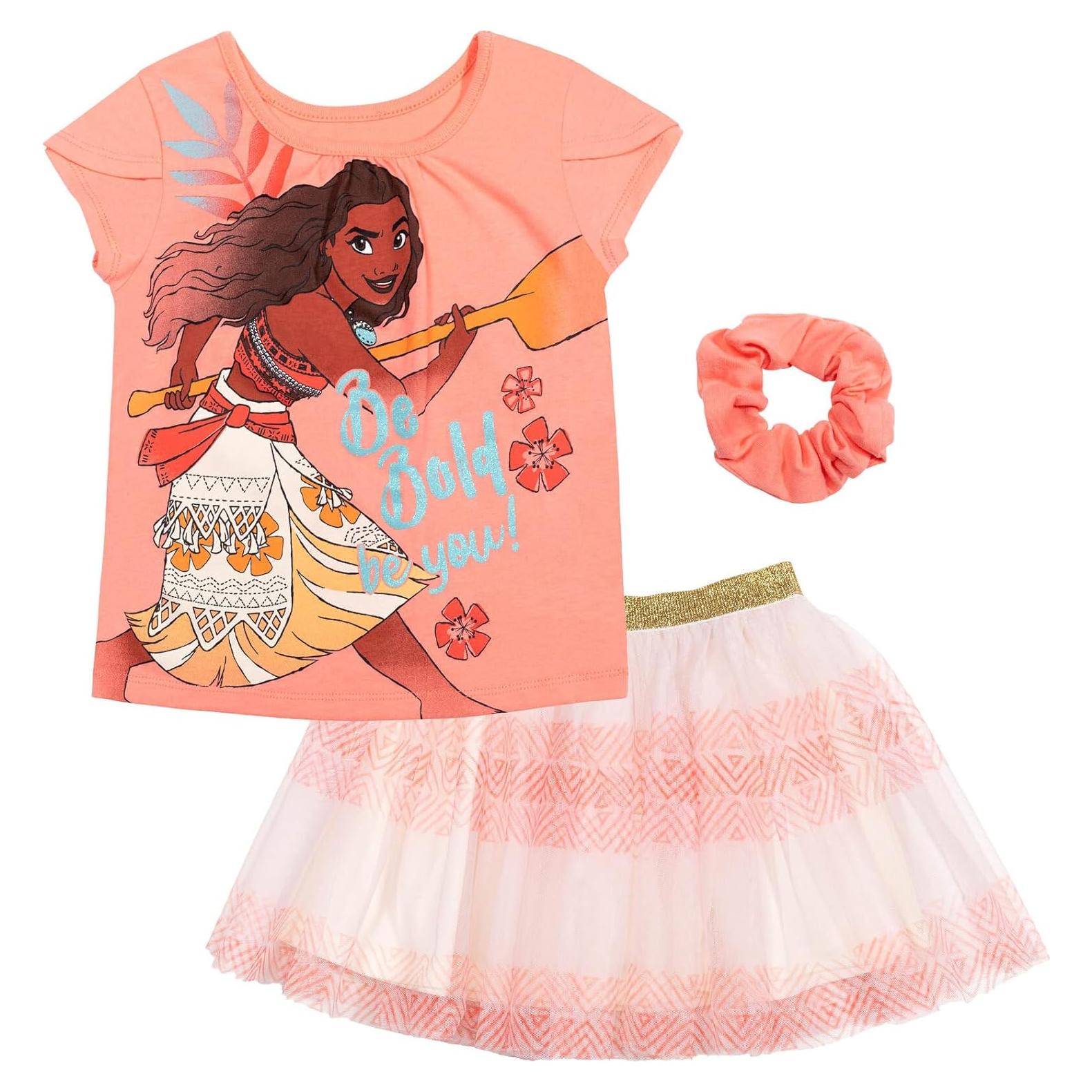 Conjunto Disney Princess Moana 3 Piezas Niña 2T