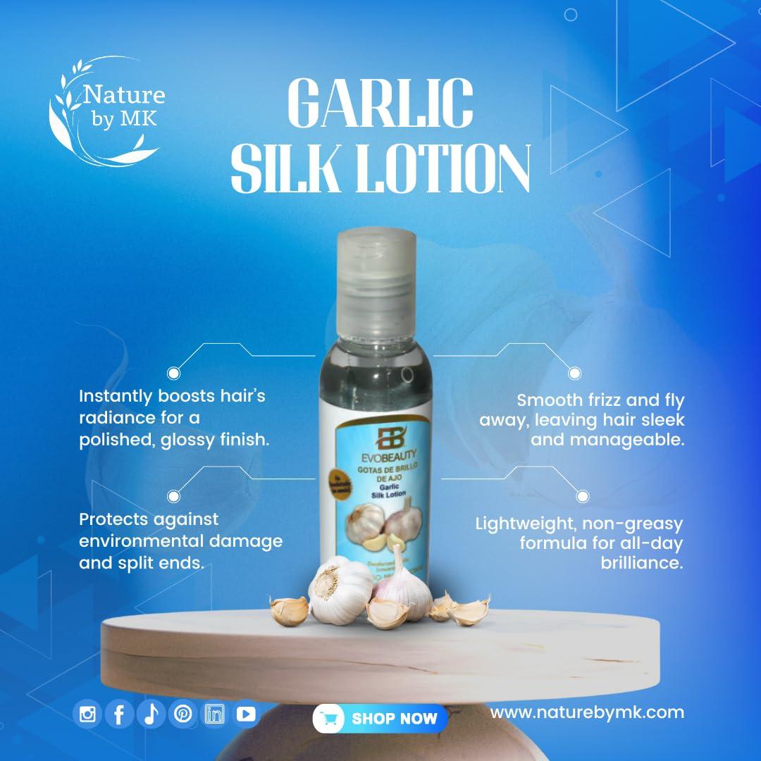 Kit de Cuidado del Cabello EvoBeauty con Ajo - Hidratación y Brillo