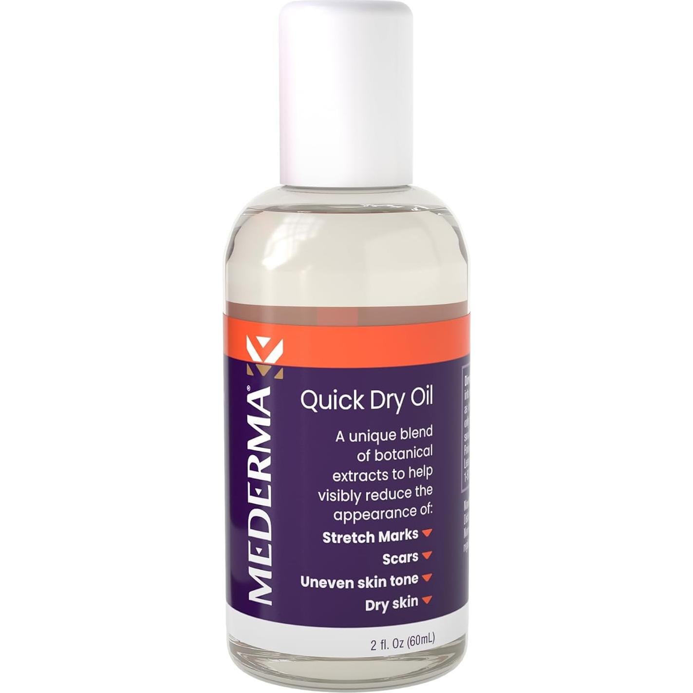 Mederma Aceite Seco Rápido 60ml - Tratamiento Cicatrices y Estrías