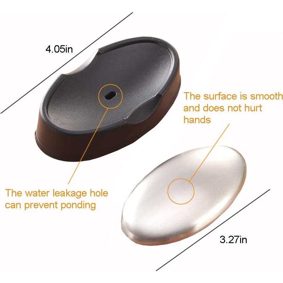 5 Paquetes de Jabón de Acero Inoxidable WondMall - Elimina Olores