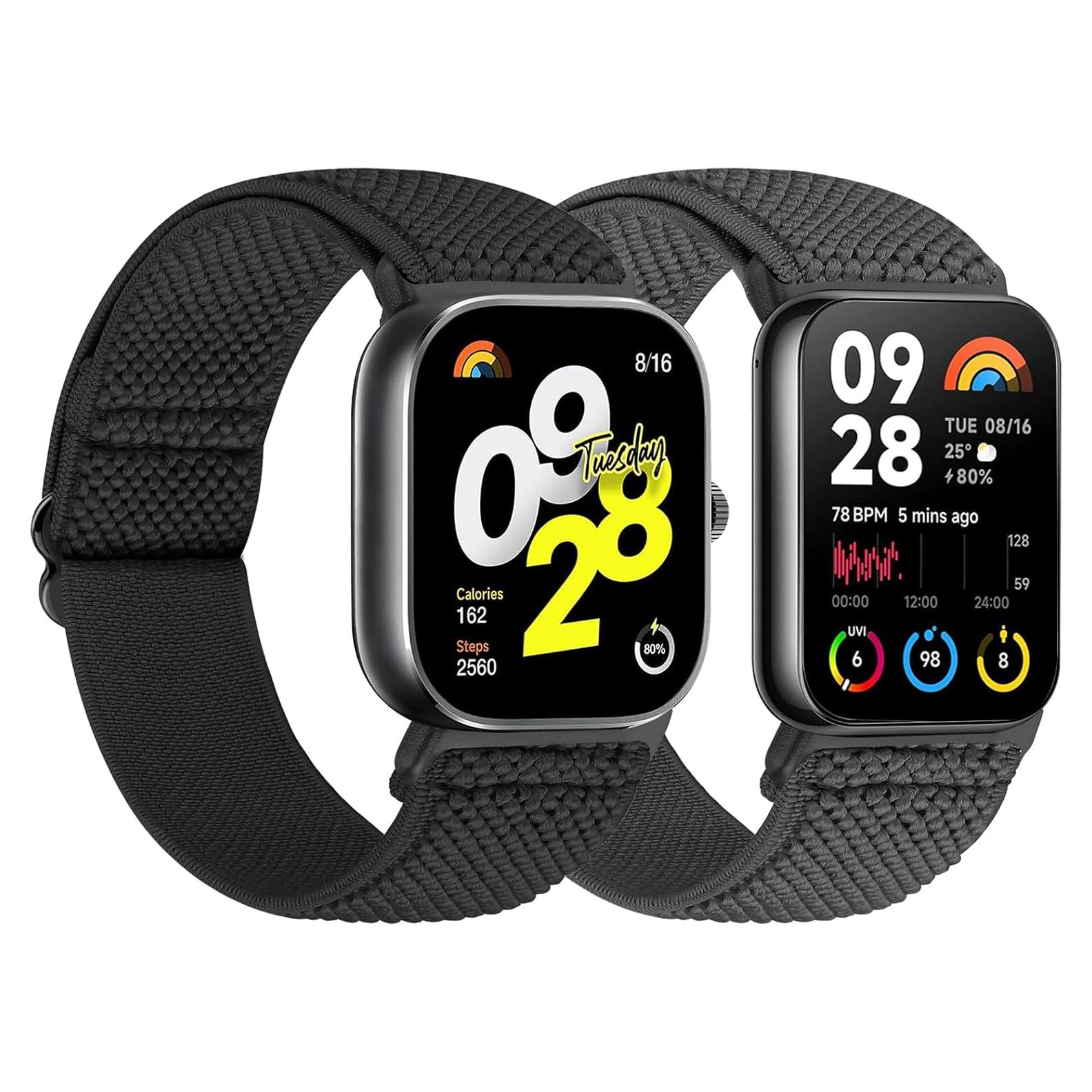 Correas Tiptops para Xiaomi Mi Smart Band 8 Pro - 2 Paquete