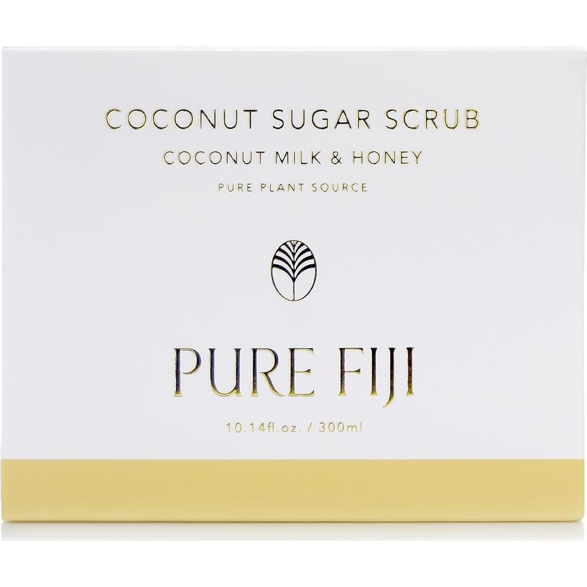 Exfoliante Corporal Pure Fiji Azúcar de Coco 300ml Leche de Coco y Miel