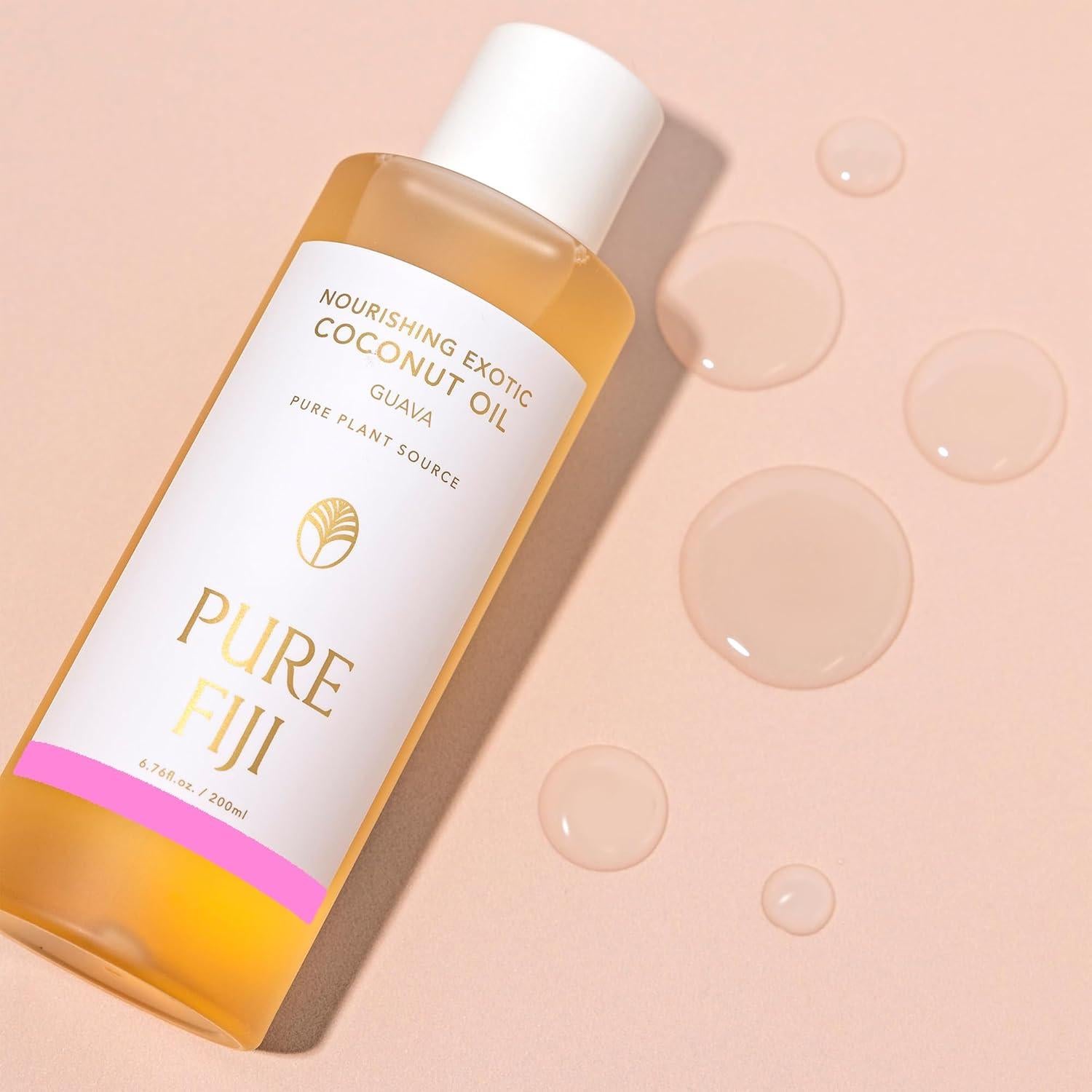 Aceite Corporal Nutritivo de Coco Puro Pure Fiji 230ml Guayaba