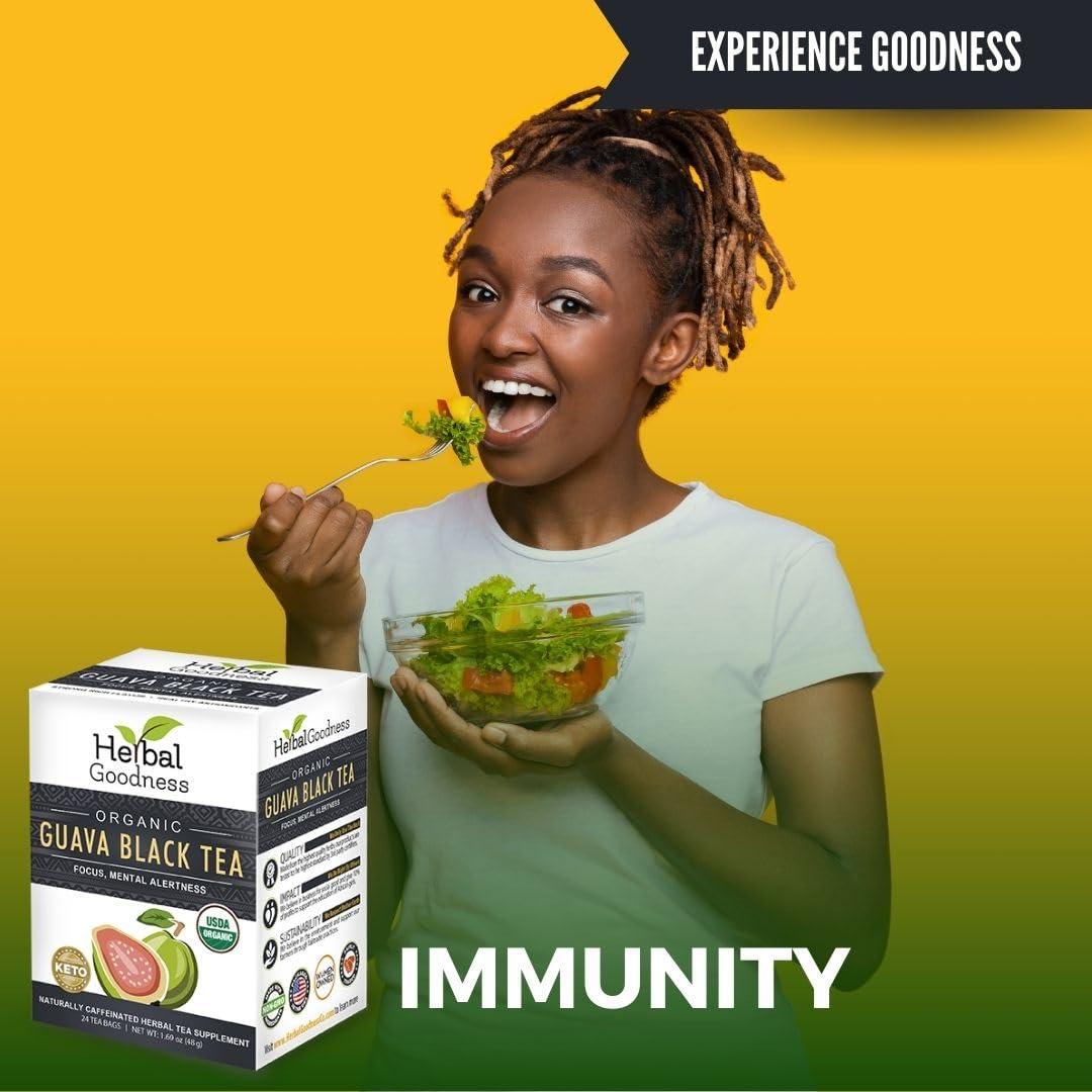 Té Negro de Guayaba Herbal Goodness - 24 Bolsitas 2g