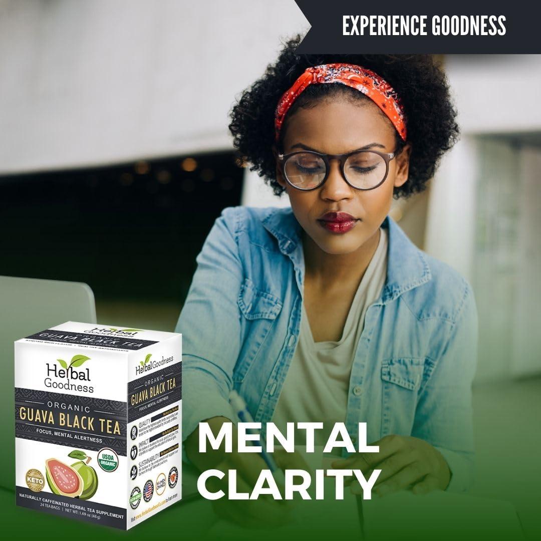 Té Negro de Guayaba Herbal Goodness - 24 Bolsitas 2g