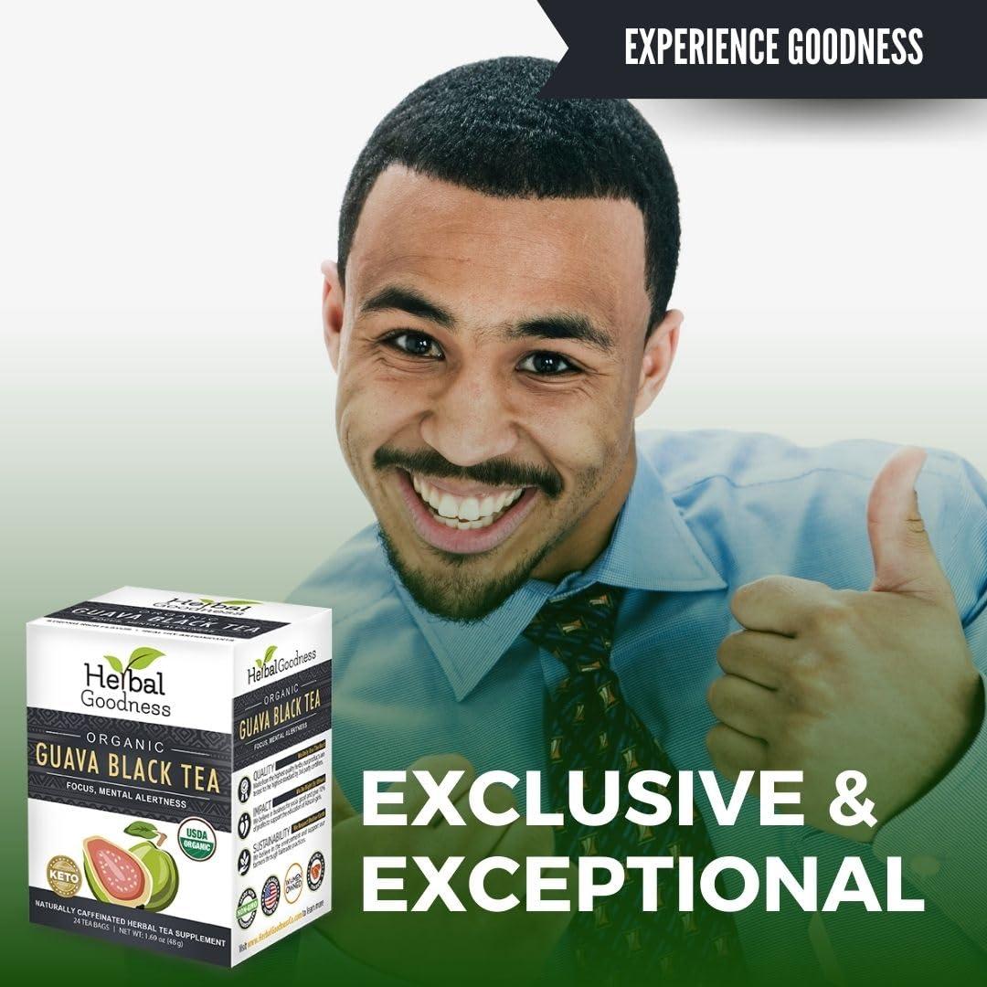 Té Negro de Guayaba Herbal Goodness - 24 Bolsitas 2g