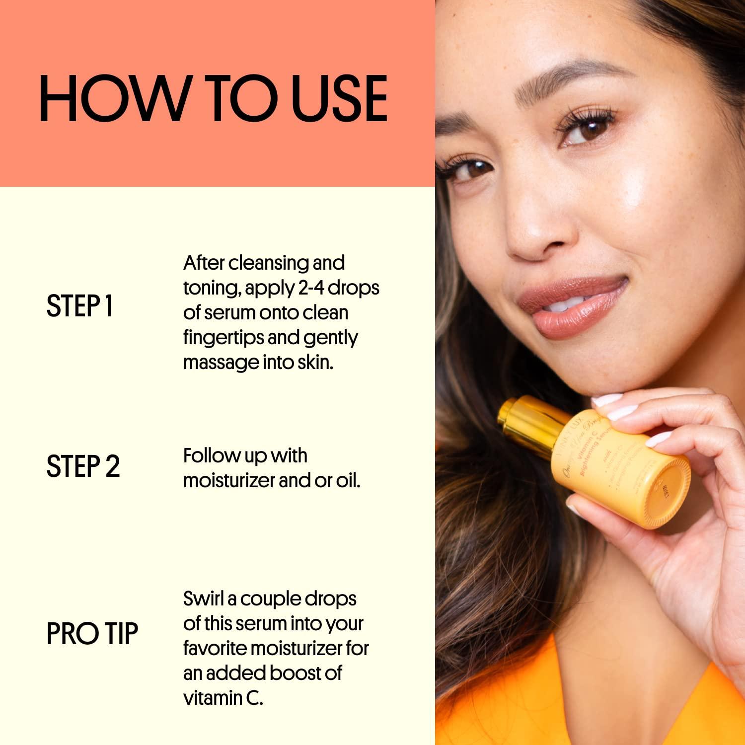 Suero Facial Winky Lux Vitamina C 68g - Iluminador Antienvejecimiento