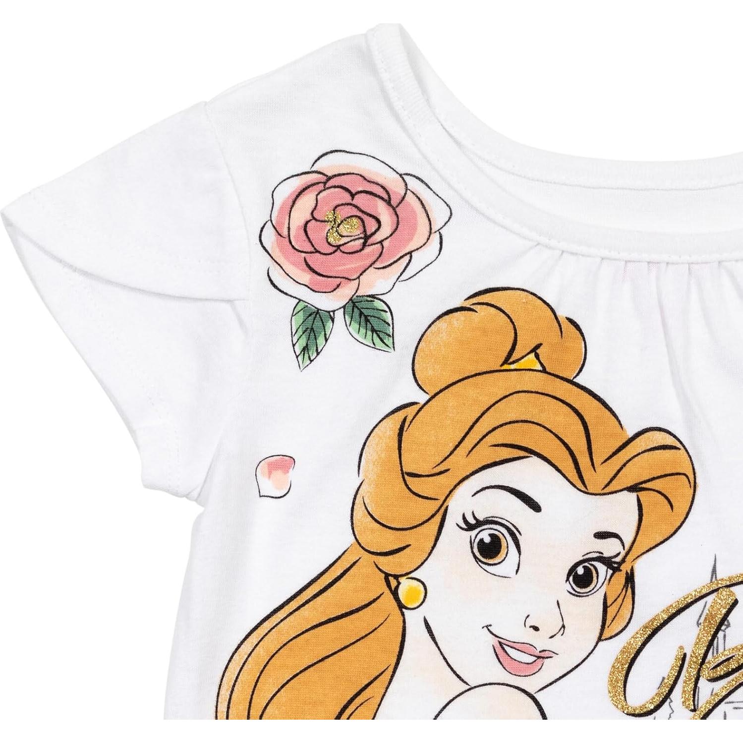 Conjunto 3 Piezas Disney Moana y Frozen Niñas 7-8 Años