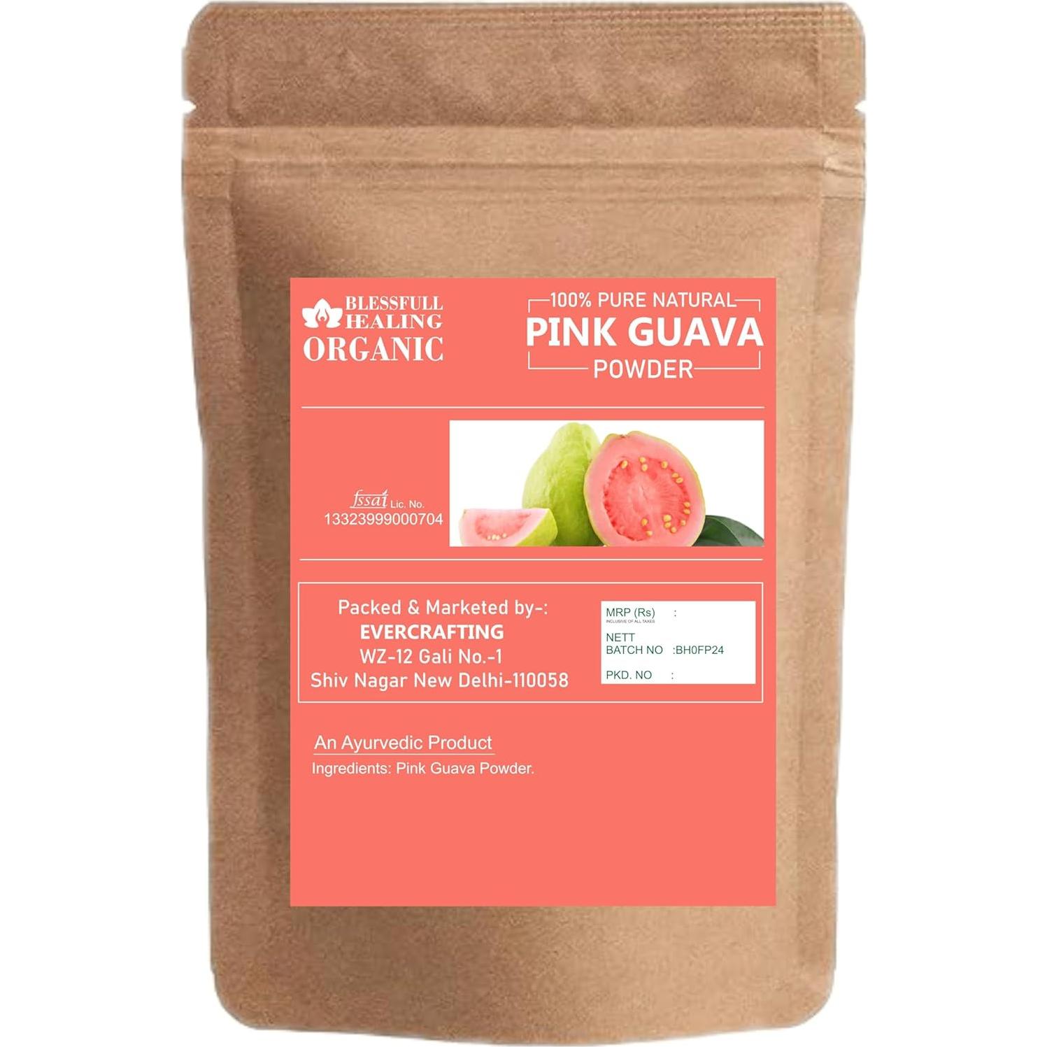 Polvo de Guayaba Rosa Orgánico Blessfull Healing 200g