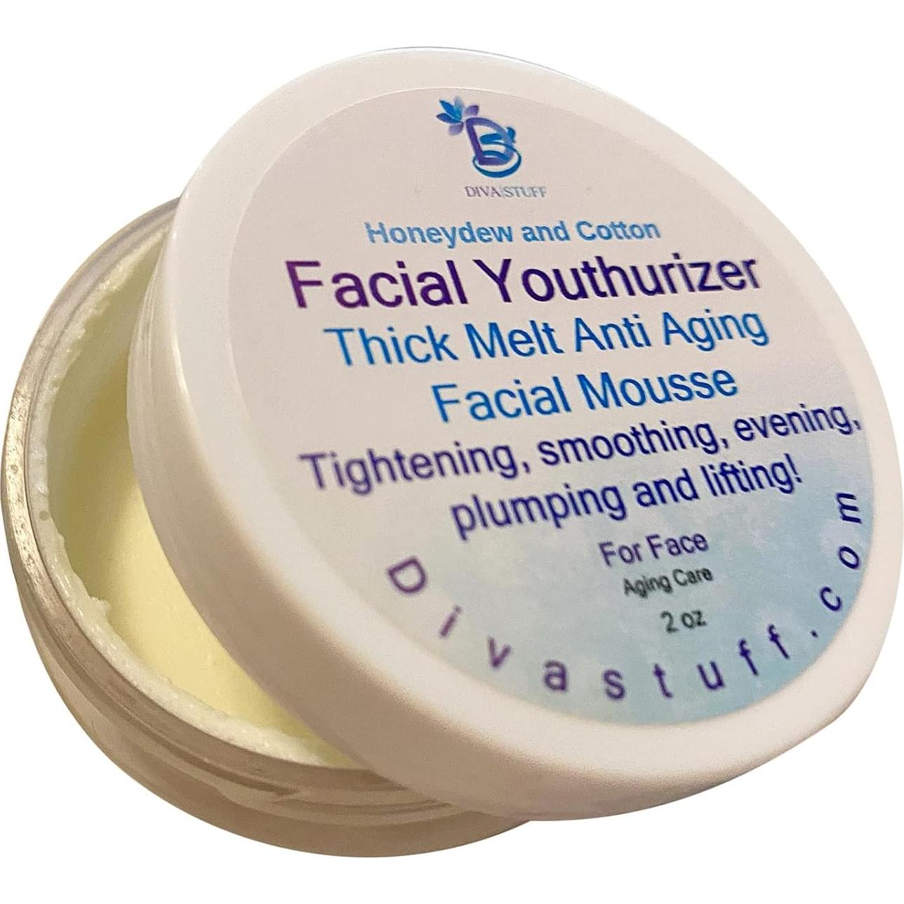 Mousse Facial Anti Envejecimiento Diva Stuff 56.7g Melón