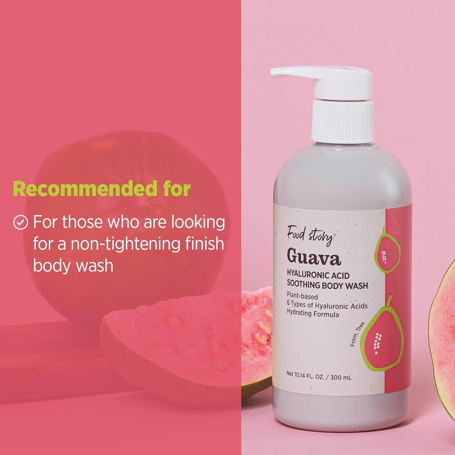 Jabón Corporal Calmante Guava con 6 Ácidos Hialurónicos 250ml