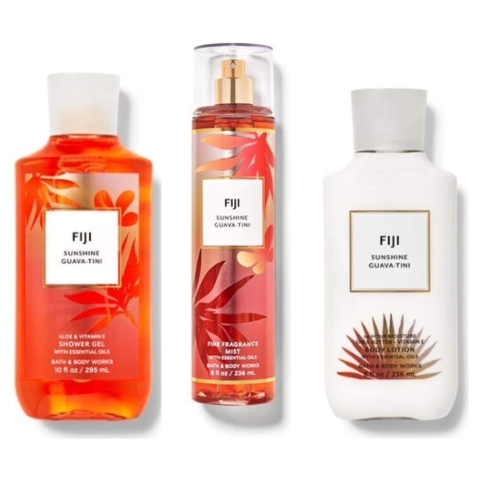 Set Completo Baño y Cuerpo Sol de Fiji - Gel, Loción y Bruma