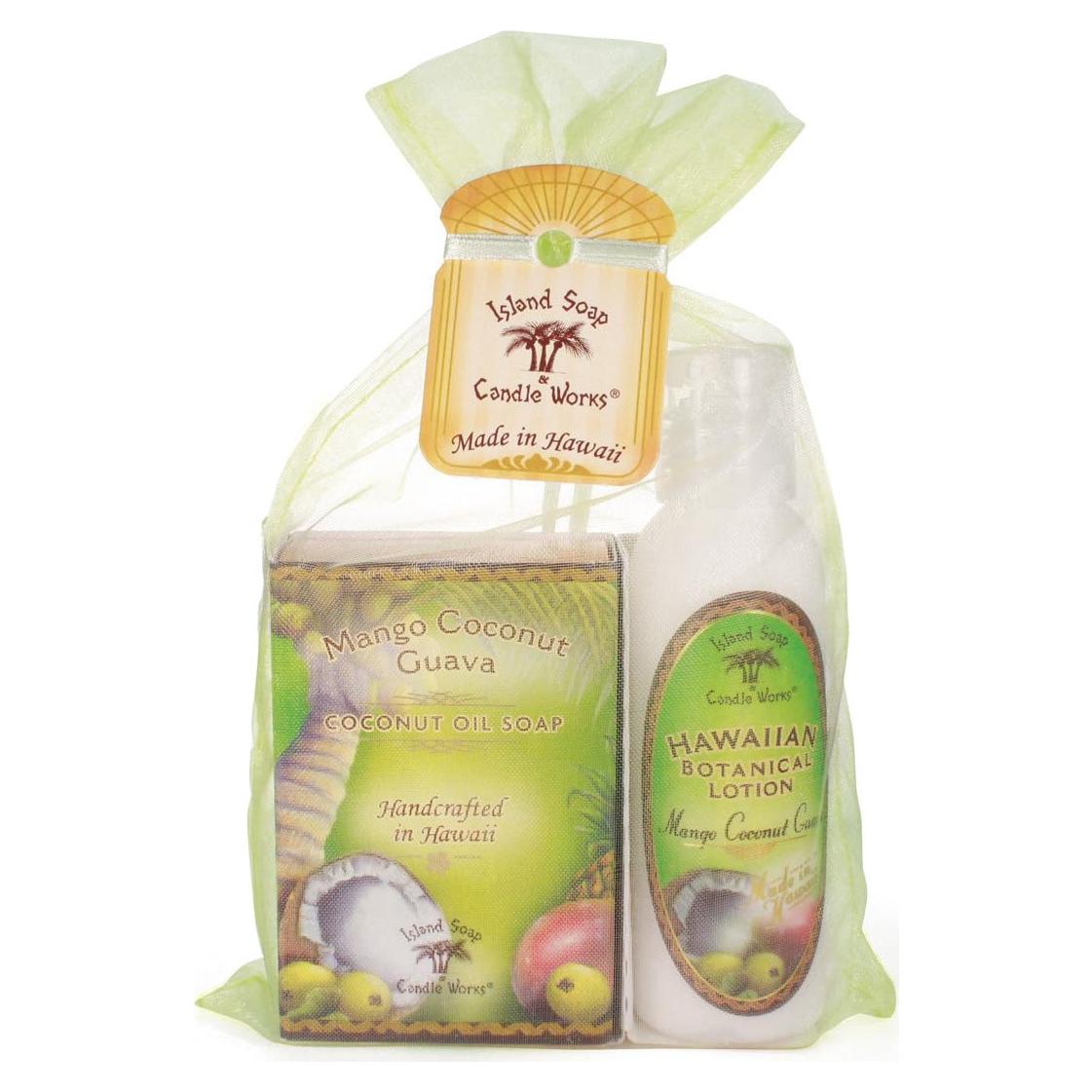 Set de Jabón y Loción Mango Coco Guayaba Island Soap 2 oz