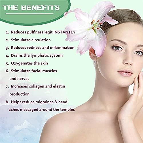 Piedra Gua Sha Jade Verde Wholesalegemshop - Masaje Facial