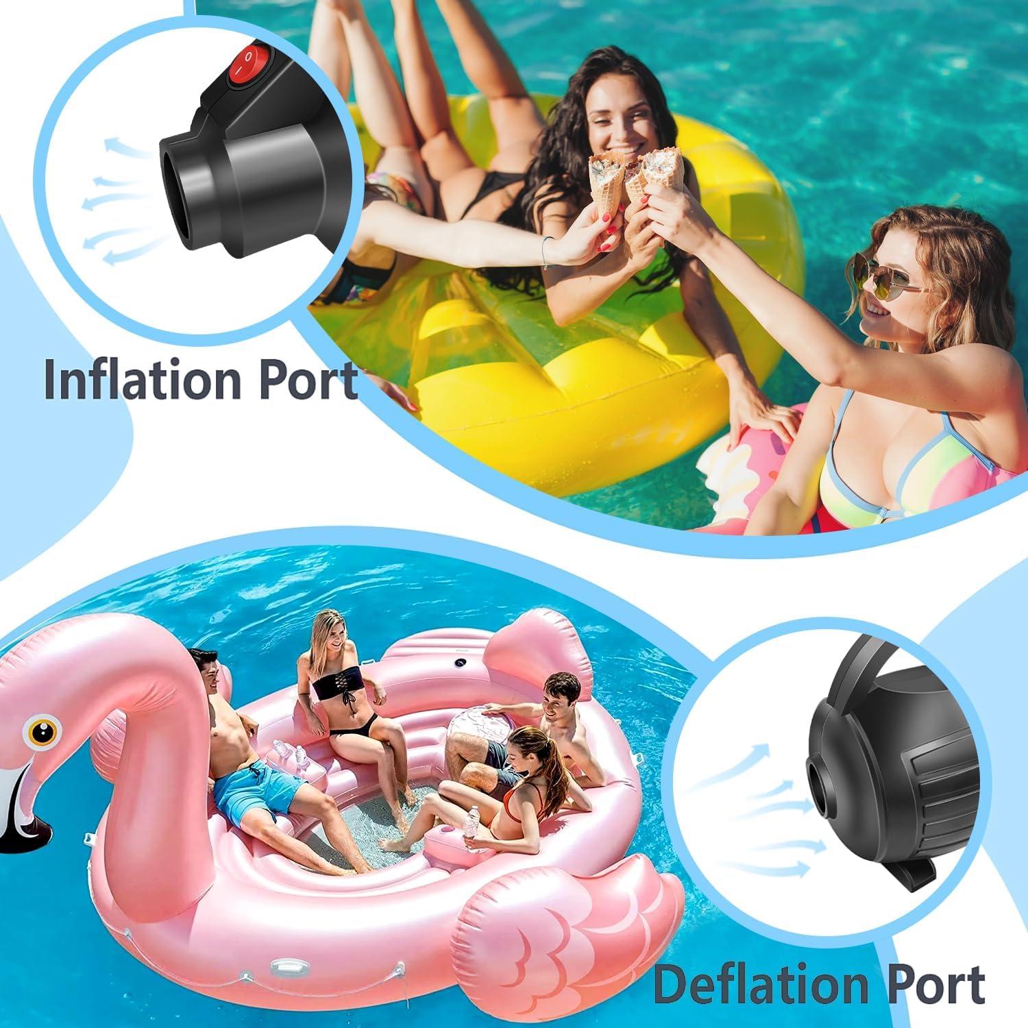 Bomba de Aire Eléctrica AWSUM 600W para Inflables 110-120V