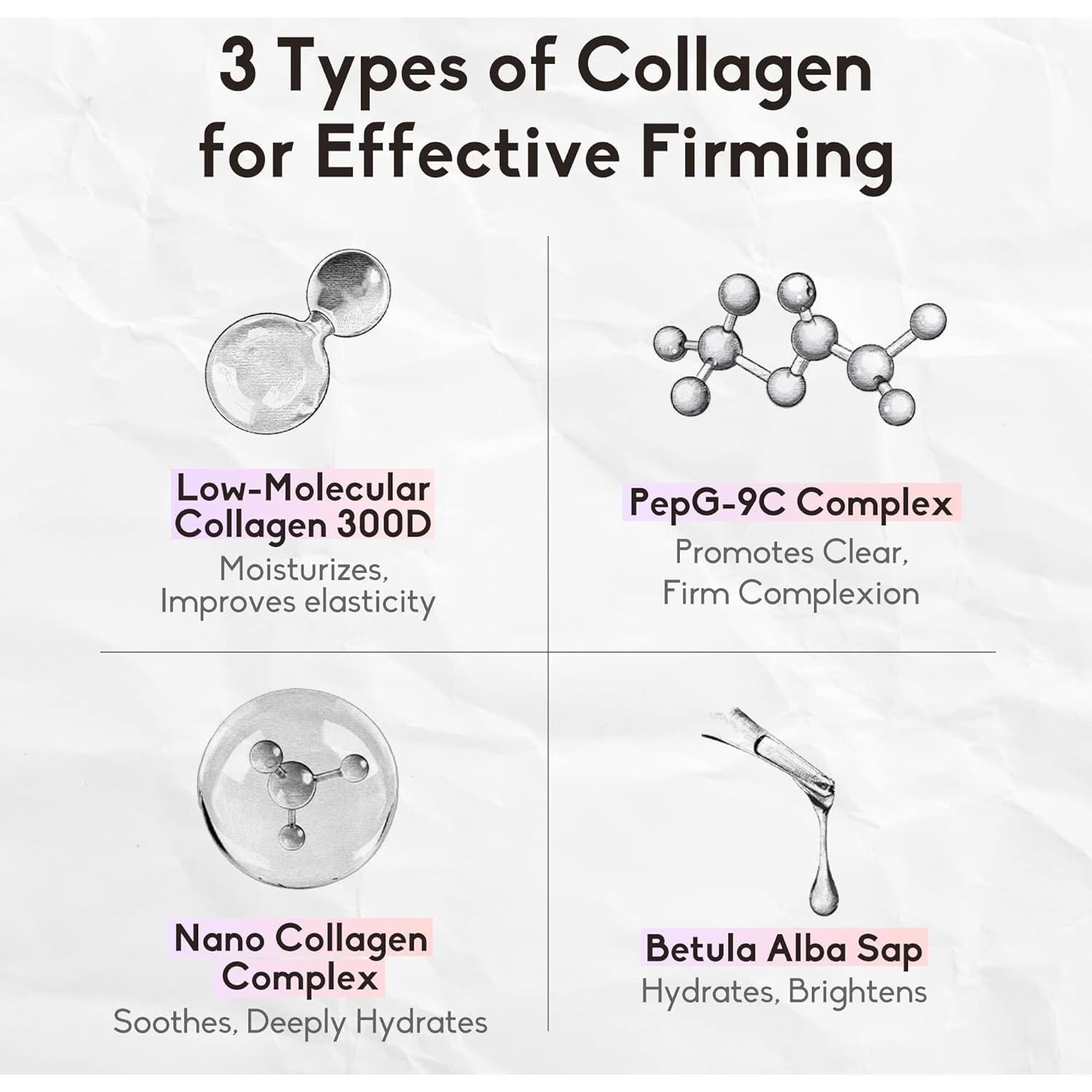 Máscara de Crema Premium Colágeno Triple 50ml Hidratante