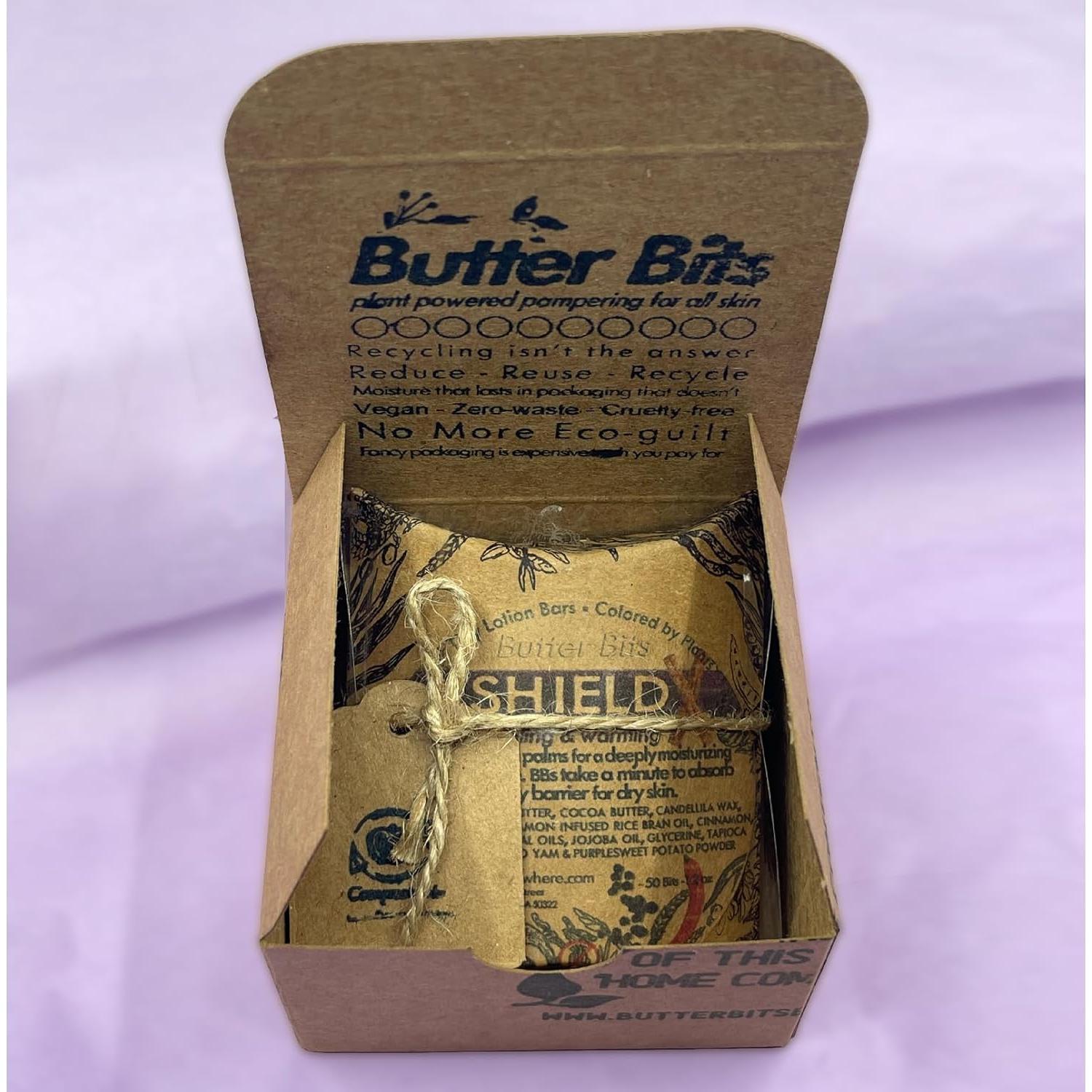 Bits de Mantequilla Escudo Orgánico 113g - Canela y Pimienta