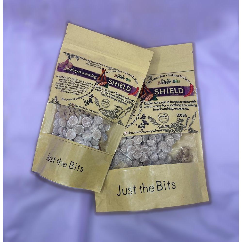 Bits de Mantequilla Escudo Orgánico 113g - Canela y Pimienta