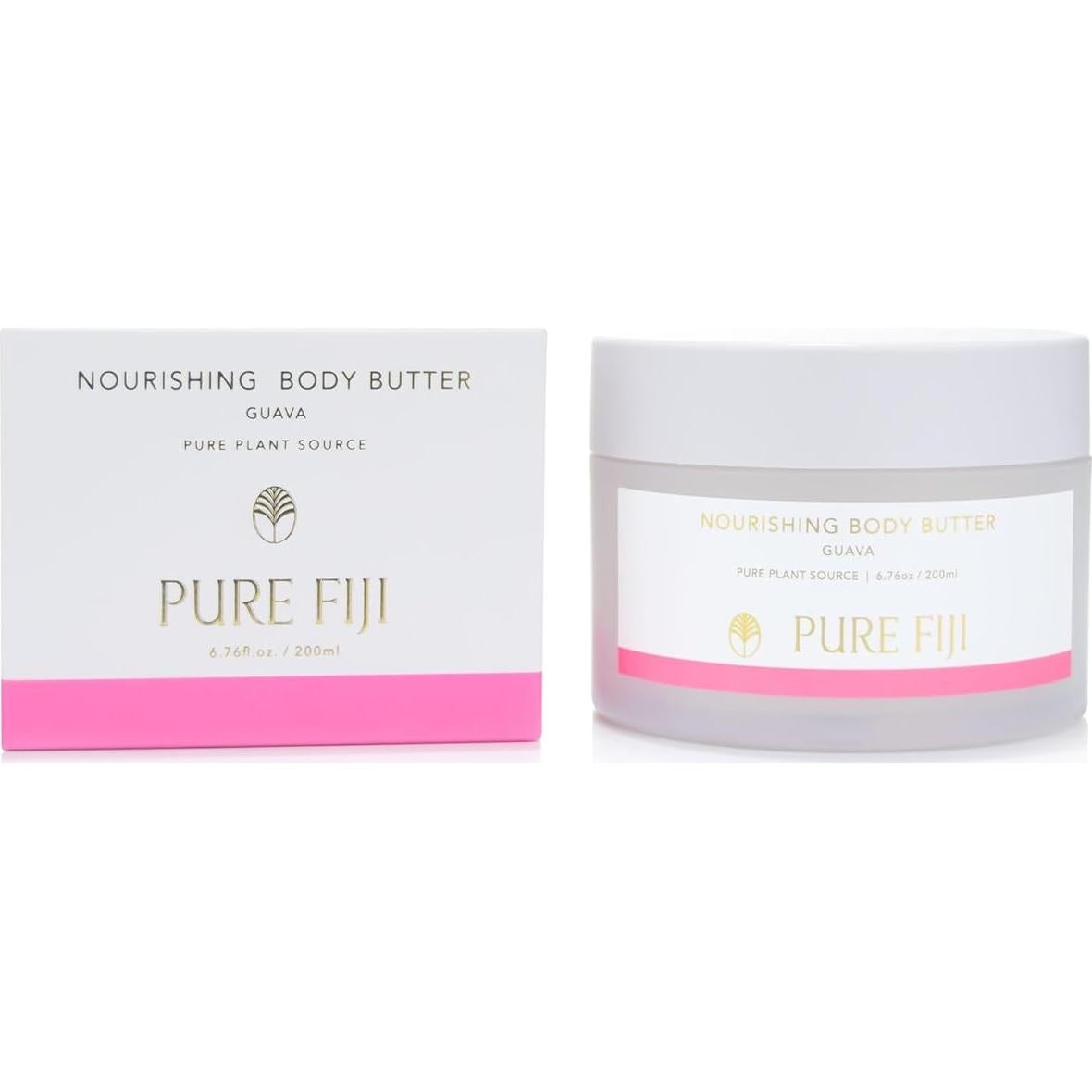 Manteca Hidratante Corporal Pure Fiji 200 ml - Guayaba, No Graso