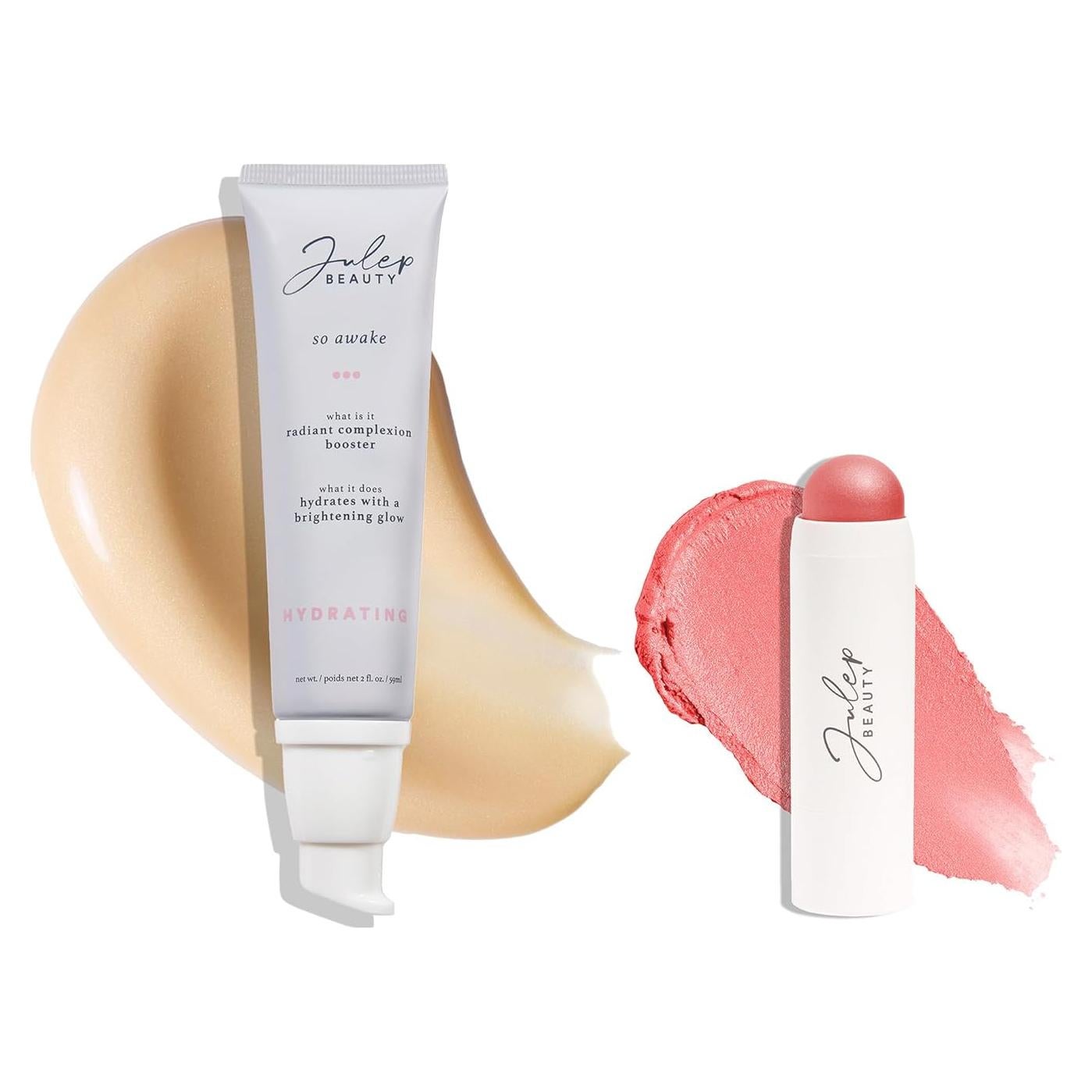 Set de Maquillaje Dúo Radiante Julep Glow con Mucina de Caracol