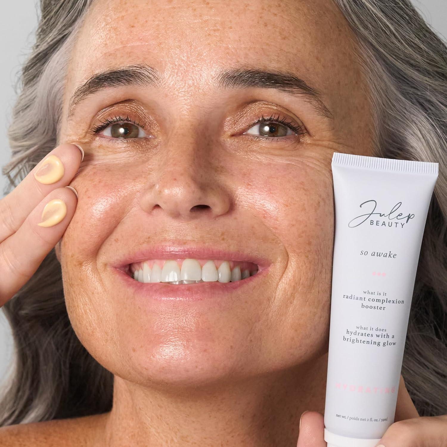 Set de Maquillaje Dúo Radiante Julep Glow con Mucina de Caracol