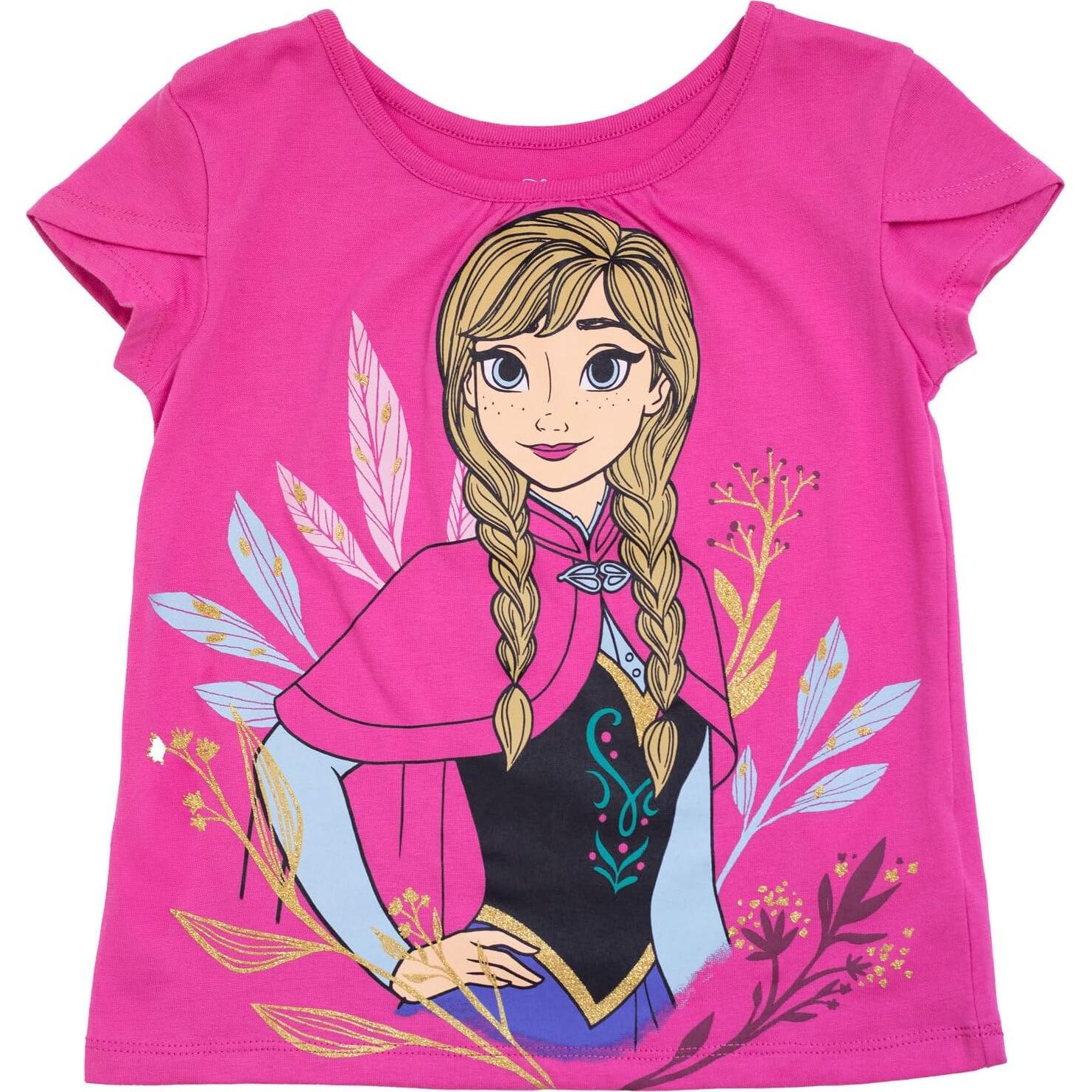 Conjunto de camiseta y falda Moana Disney 3 piezas 4T