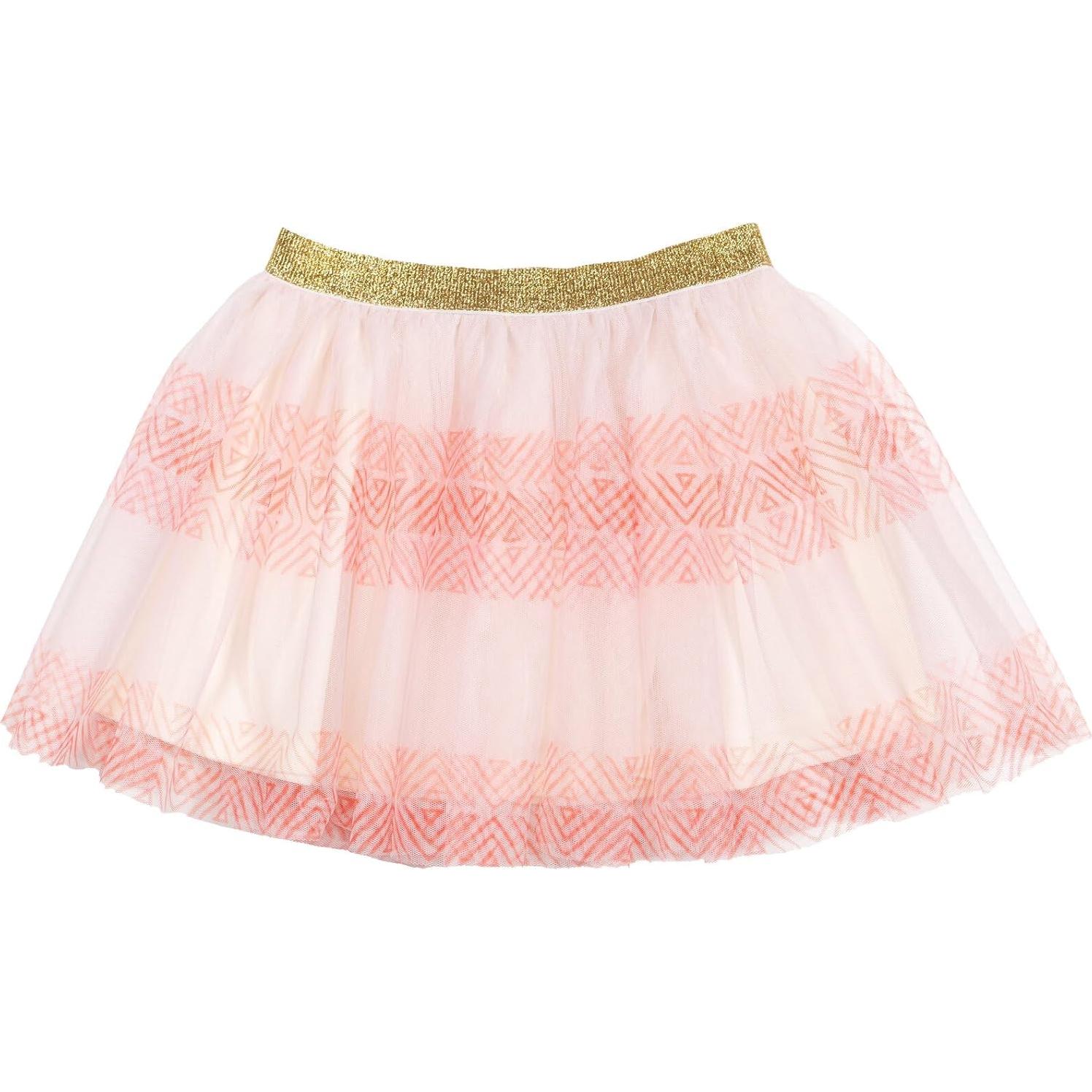 Conjunto de niña Moana Disney 3 piezas camiseta y falda