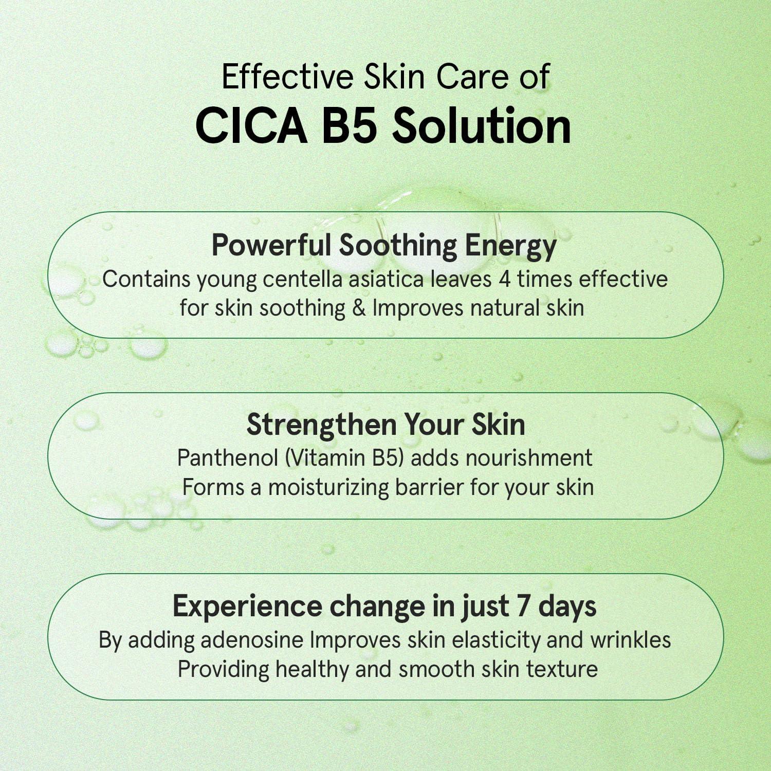 Suero Calmante Cica B5 ONE THING 50ml para Piel Sensible