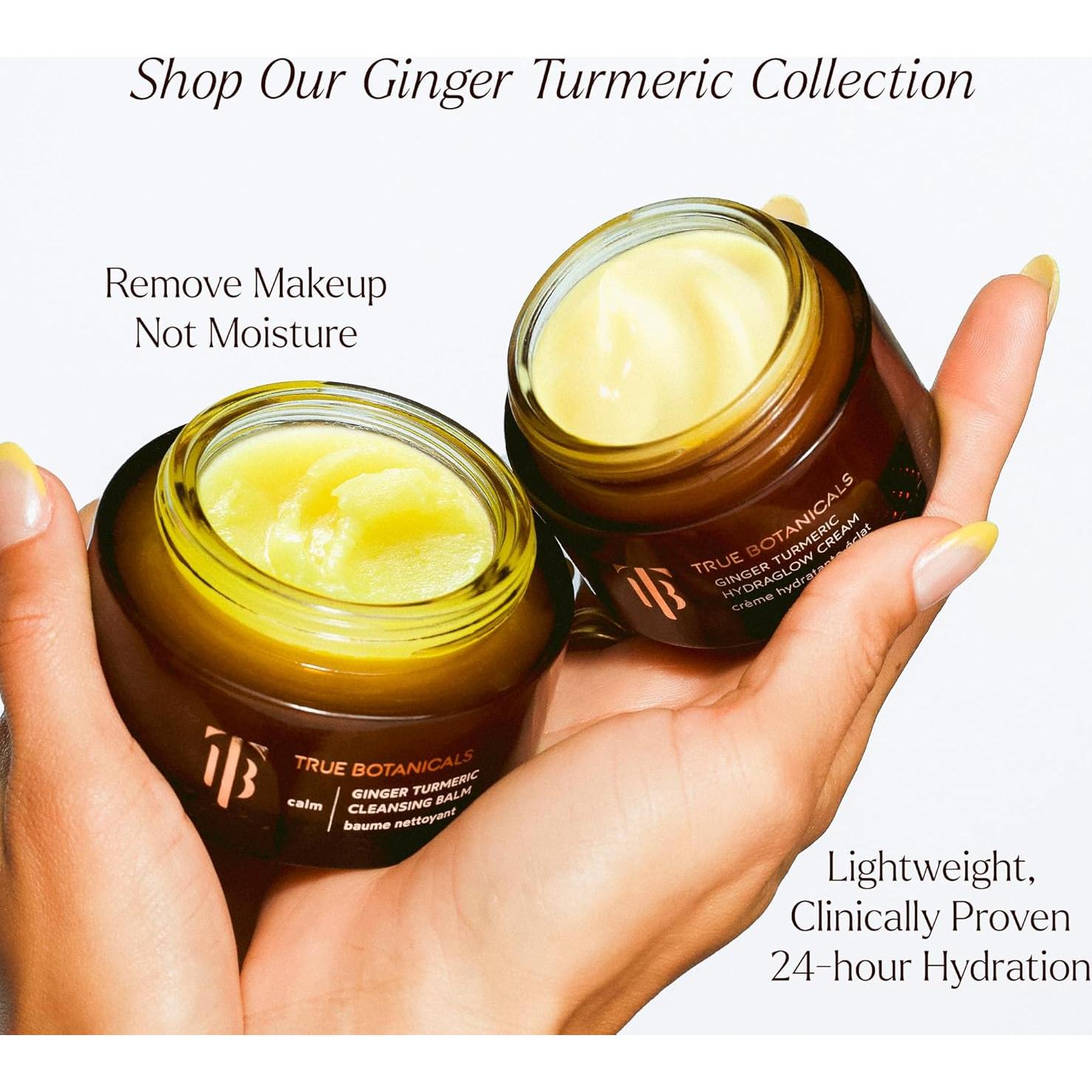 Crema Hidratante True Botanicals Jengibre y Cúrcuma 50 ml