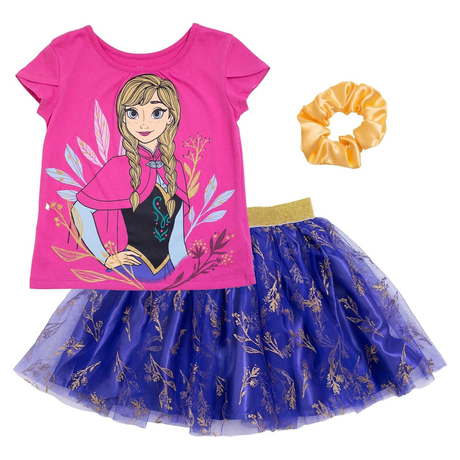 Conjunto 3 Piezas Niña Disney Princess Moana Frozen