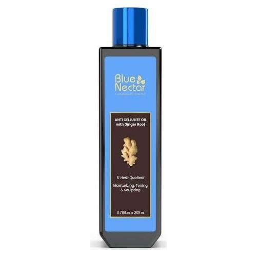 Aceite de Jengibre Blue Nectar 200 ml - Anti Celulitis y Tonificación