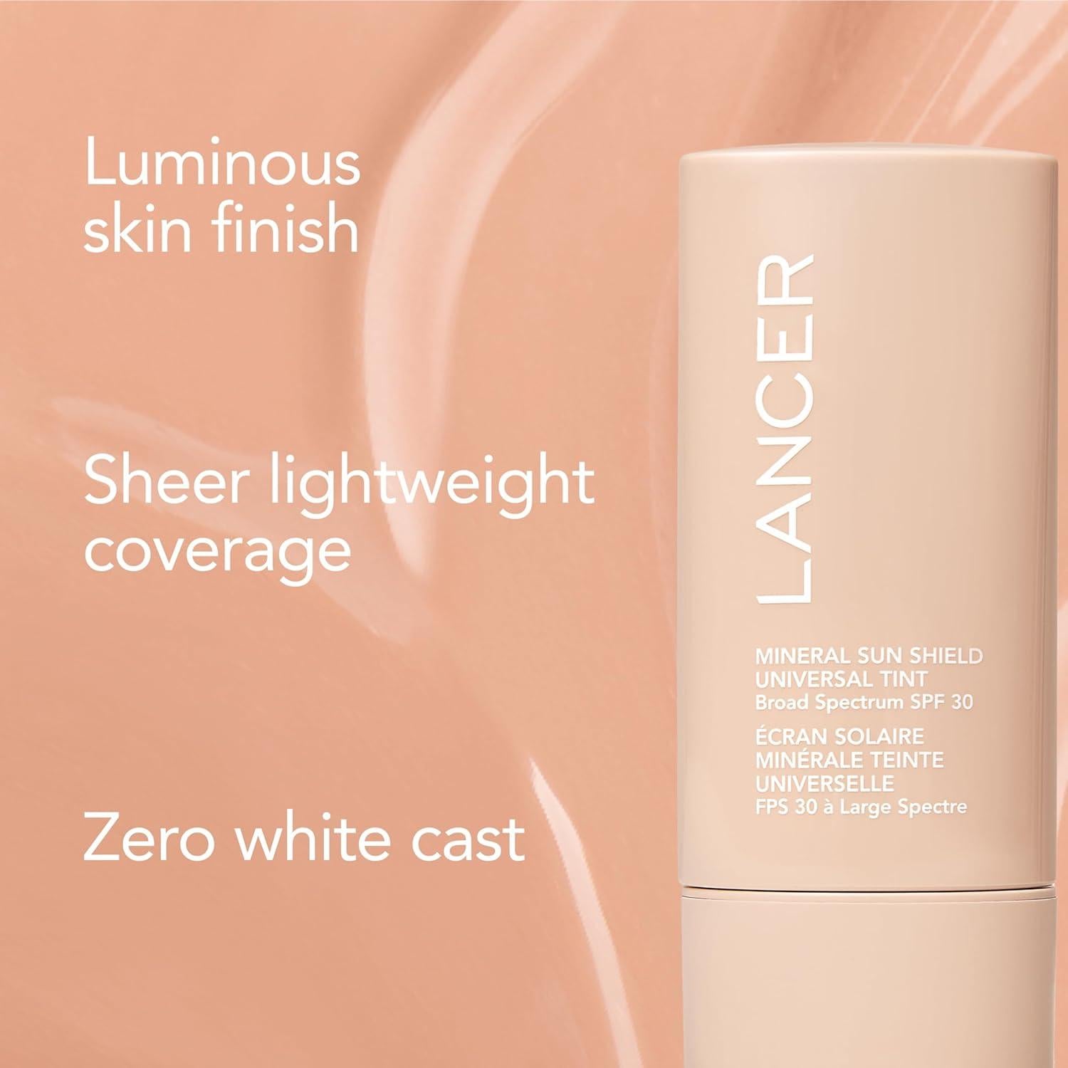 Protector Solar Mineral Tinte Universal Lancer Skincare SPF 30 59.5g