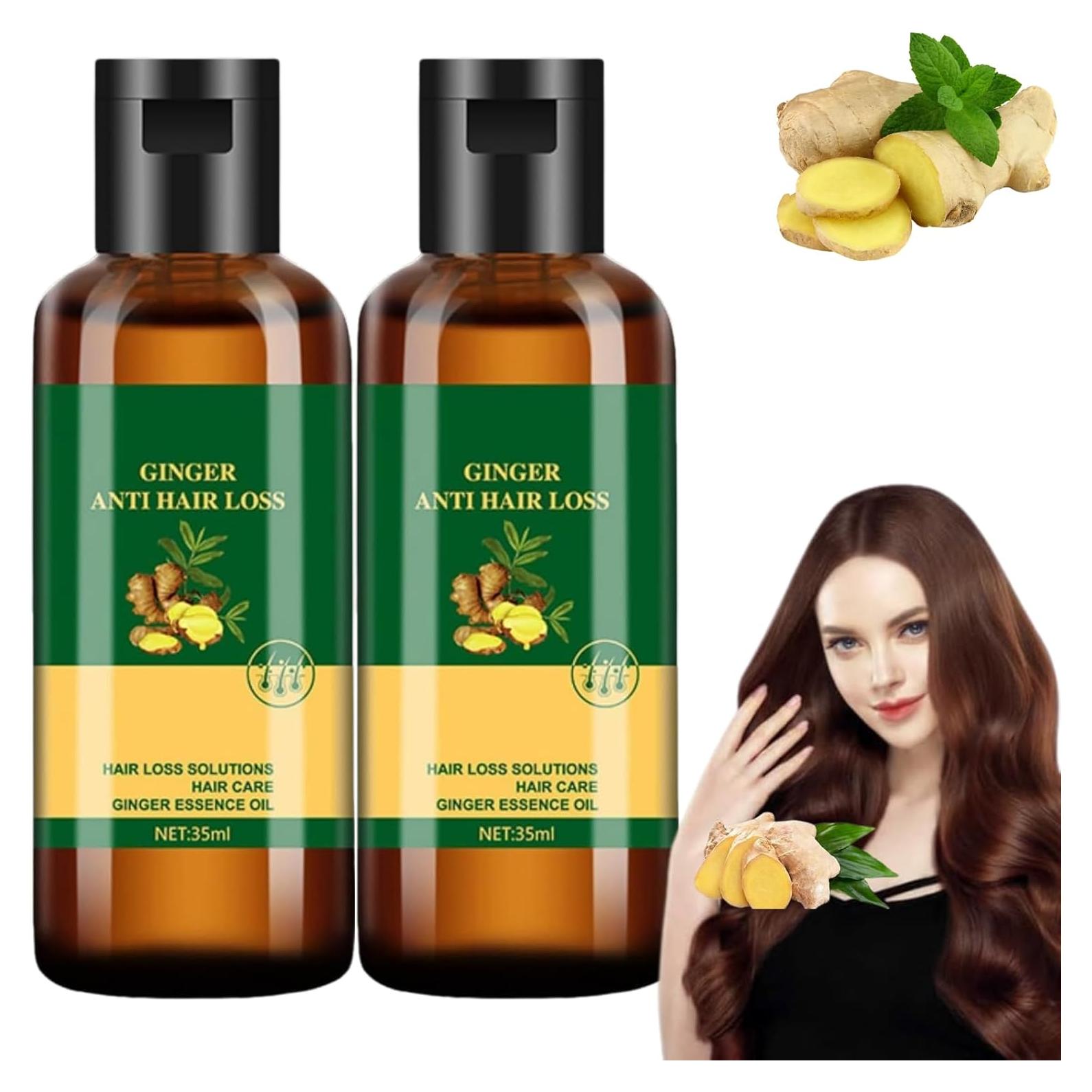 Aceite Esencial de Jengibre Aiwen Chen 2x35ml - Anti Caída