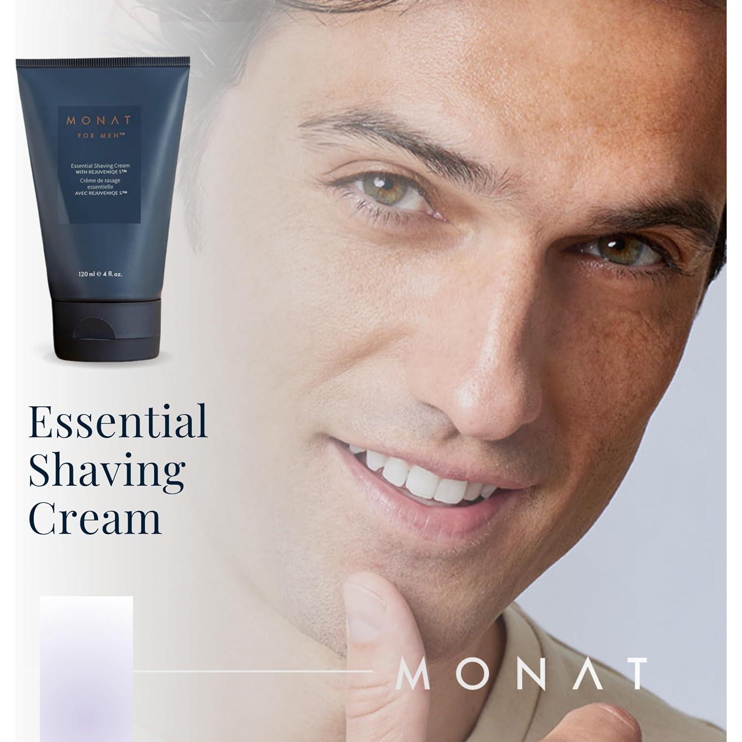 Crema de Afeitar Natural Monat para Hombres 120 ml