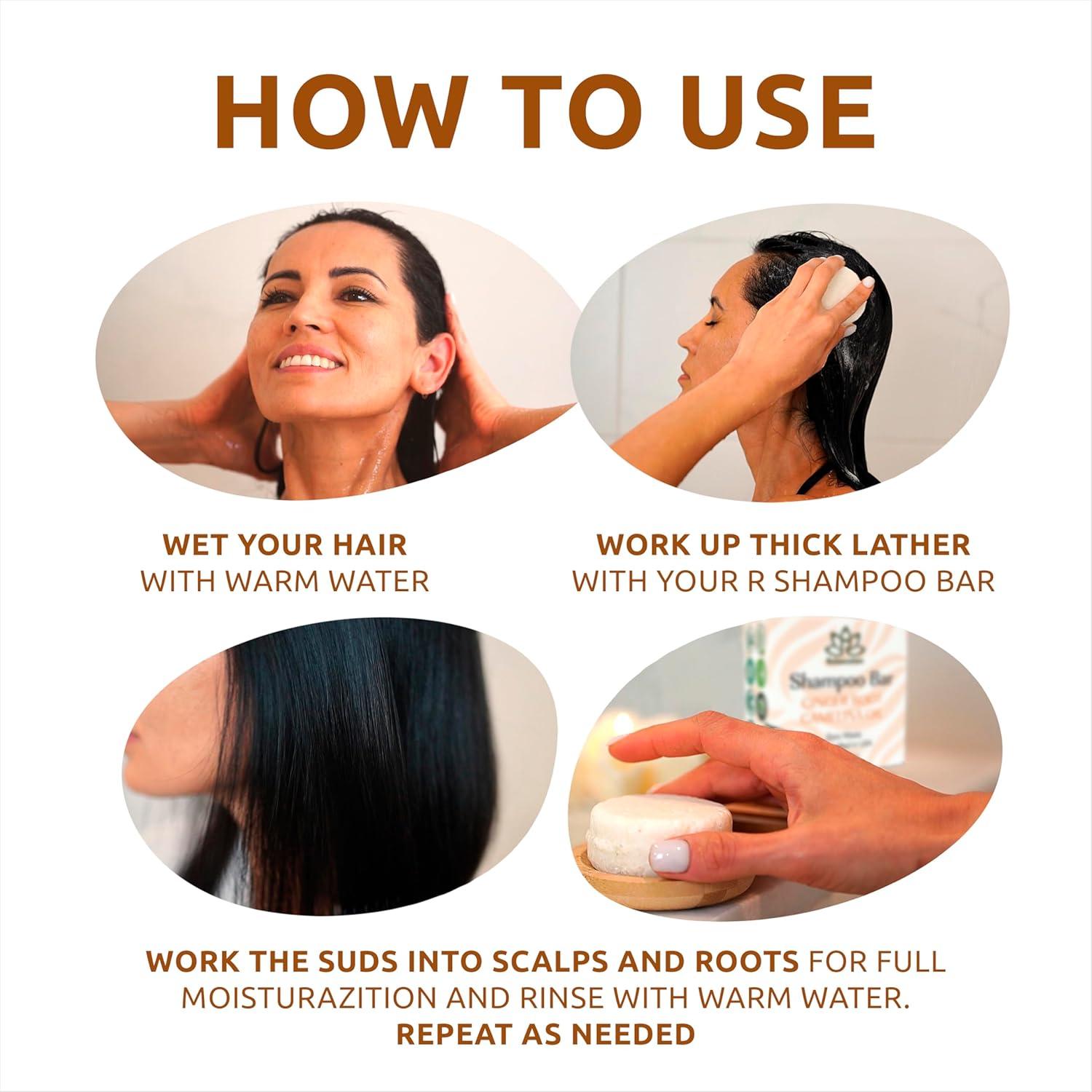 Jabón Sólido Orgánico Relaxcation 70g - Crecimiento Cabello Jengibre