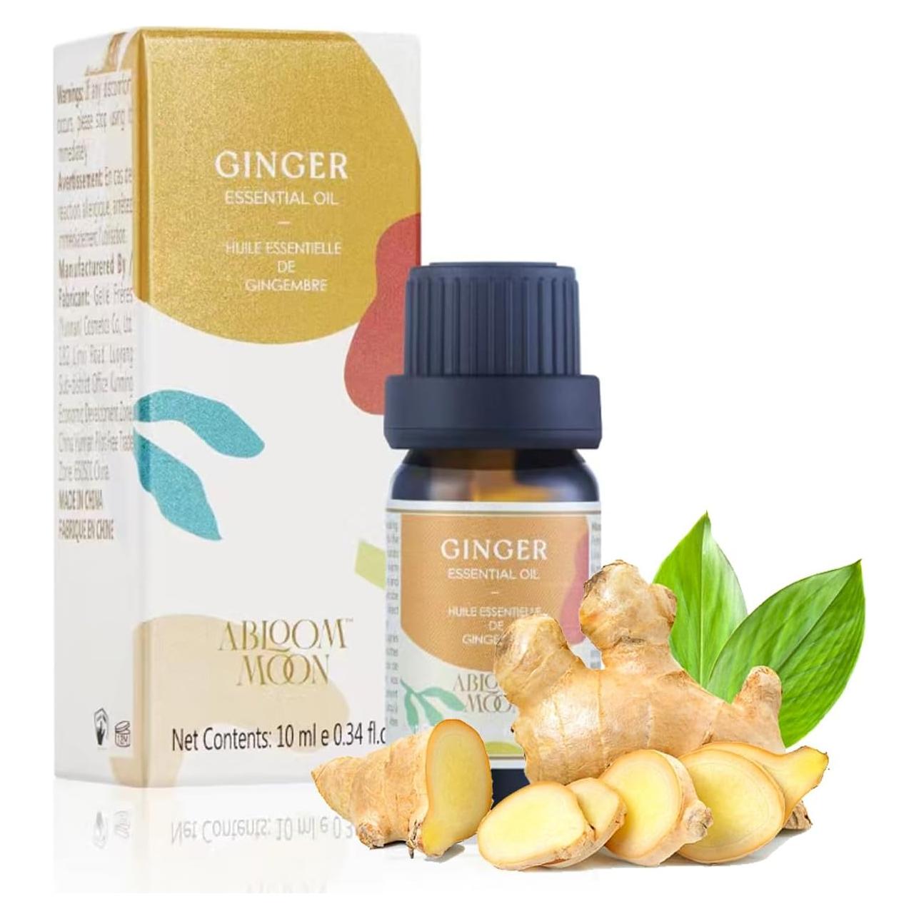 Aceite Esencial de Jengibre 10 ml ABLOOM MOON - Cuidado Piel y Cabello