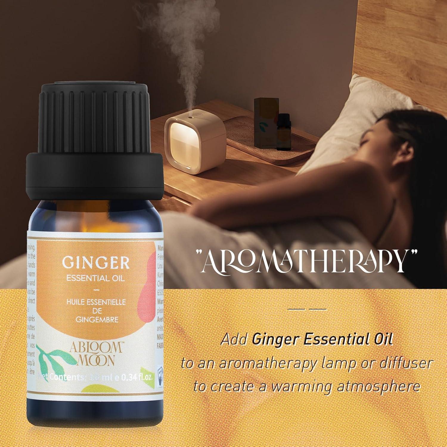 Aceite Esencial de Jengibre 10 ml ABLOOM MOON - Cuidado Piel y Cabello