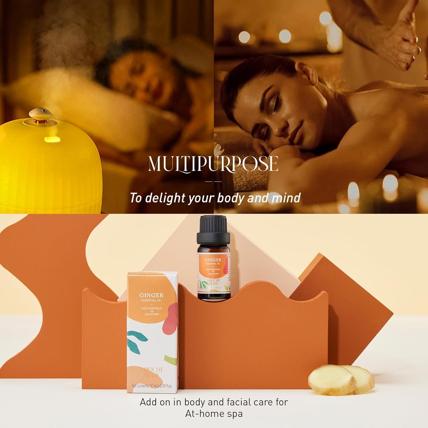 Aceite Esencial de Jengibre 10 ml ABLOOM MOON - Cuidado Piel y Cabello