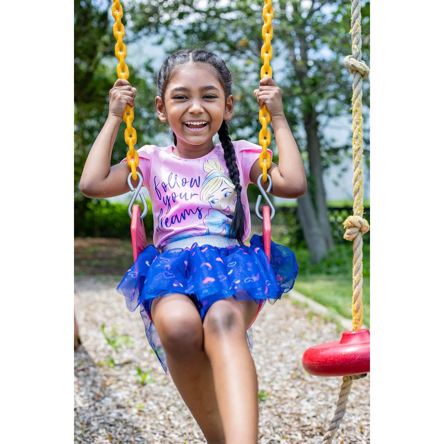 Conjunto 3 piezas Disney Moana y Frozen para niñas 7-8 años