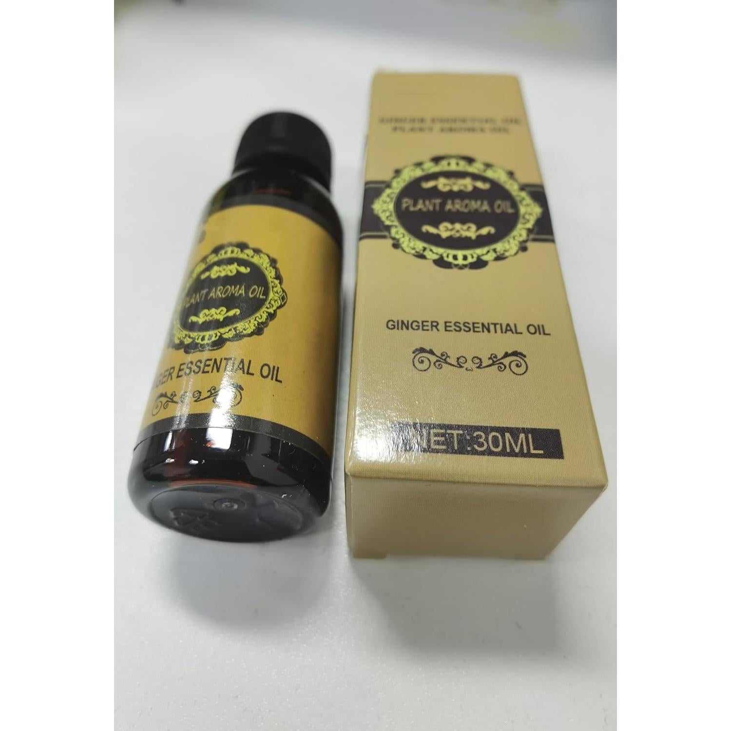 Set de 5 Botellas de Aceite de Jengibre 10ml - Toheok