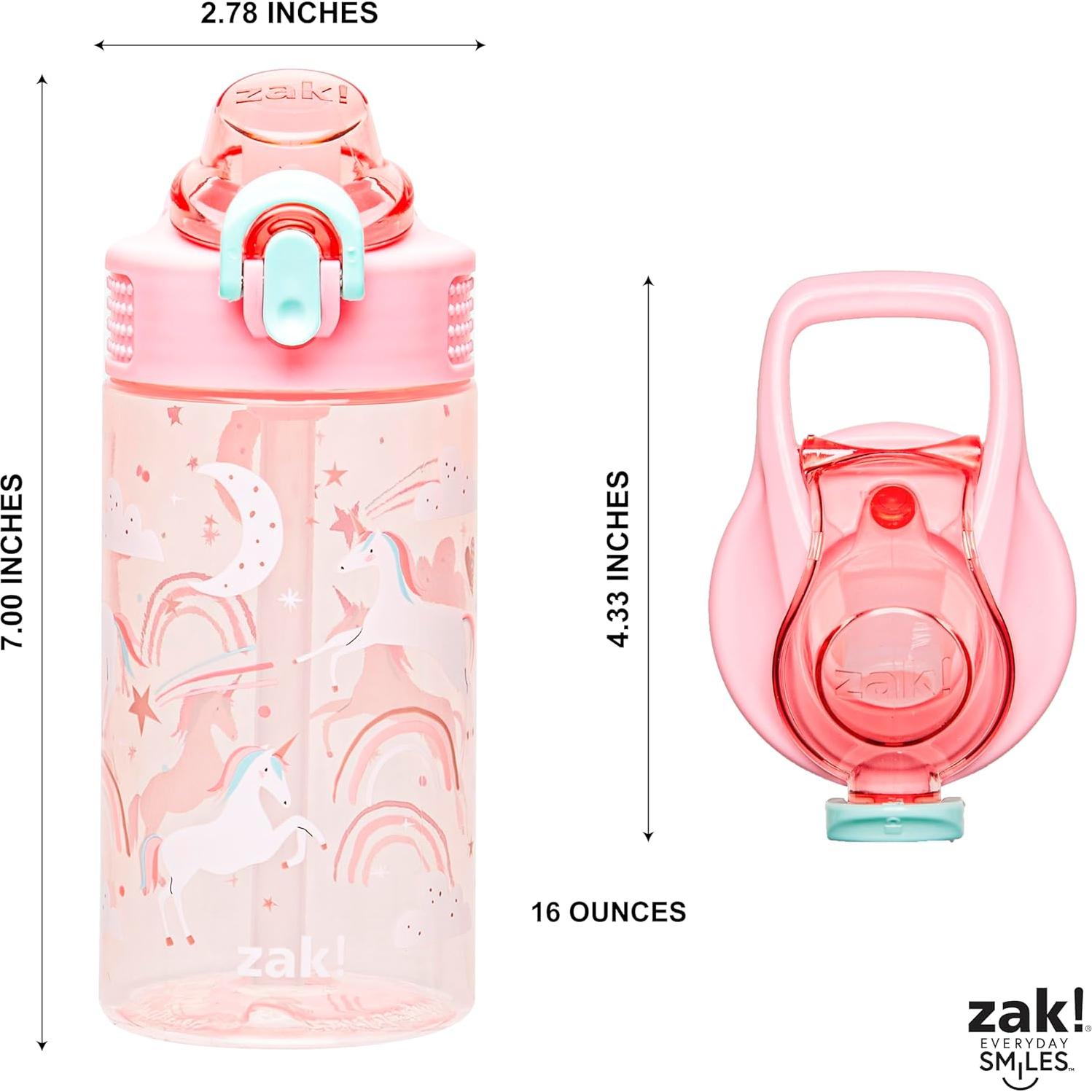 Botella de Agua Zak Designs Sage 480ml Unicornio Fantástico