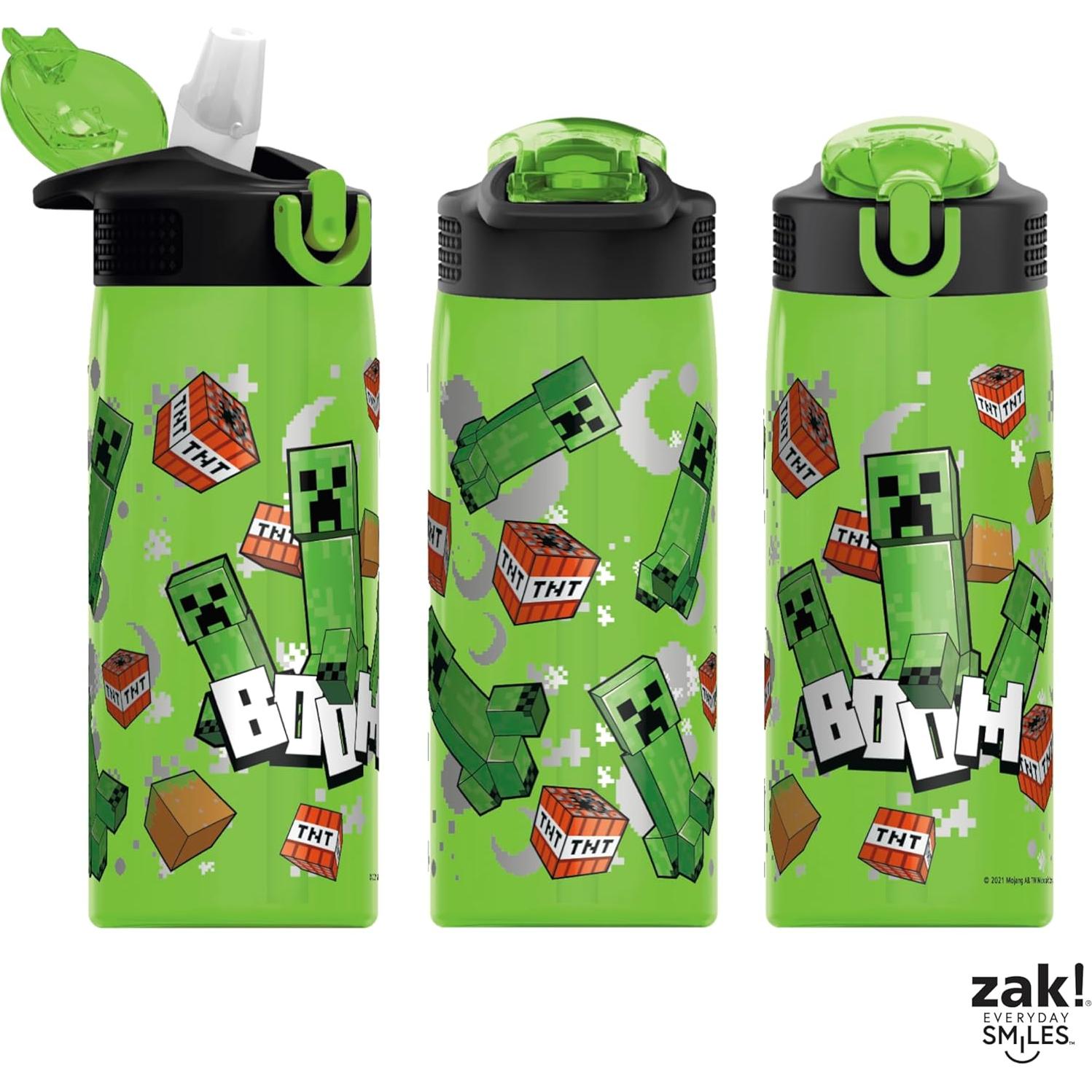 Botella de Agua Zak Designs Minecraft Creeper 740 ml