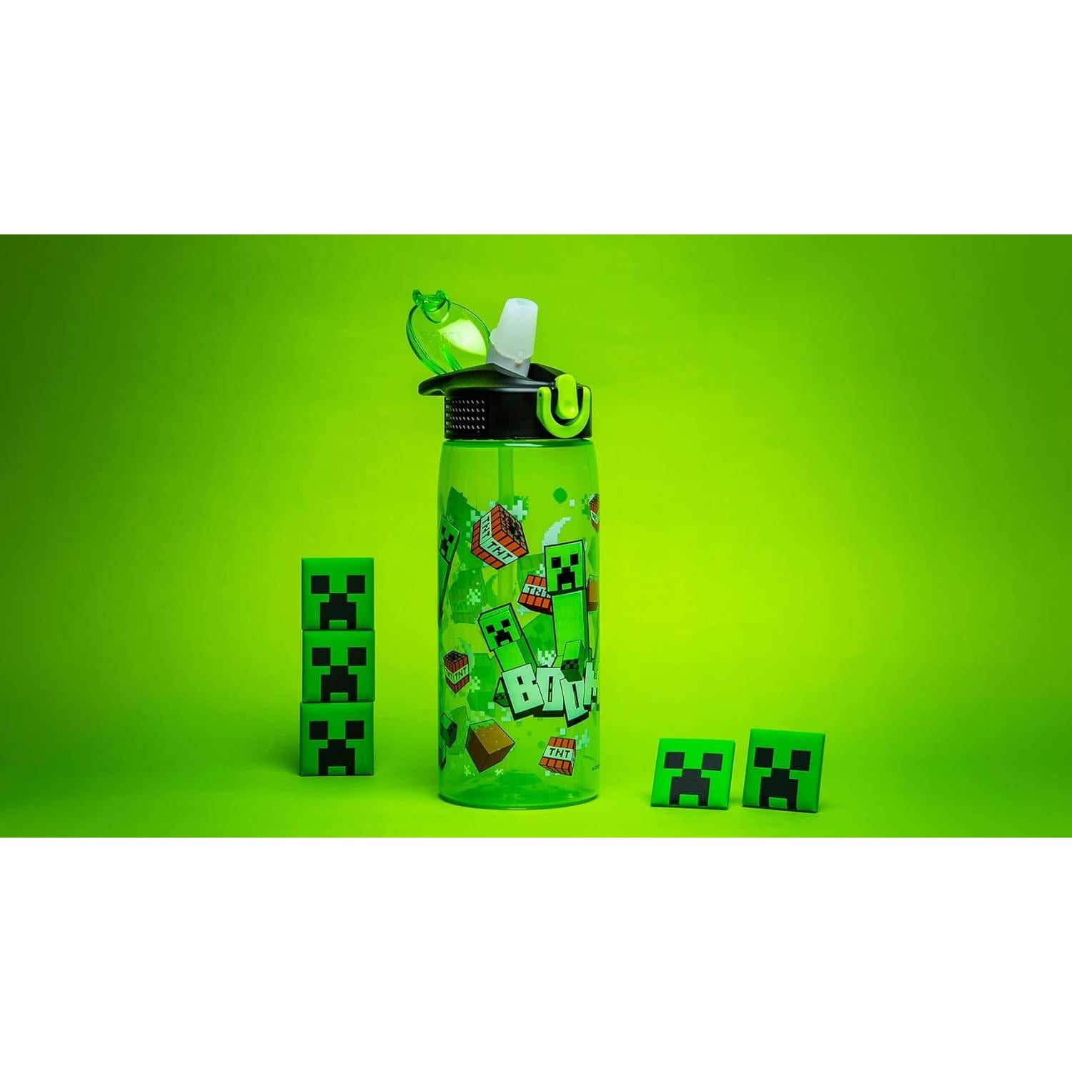 Botella de Agua Zak Designs Minecraft Creeper 740 ml