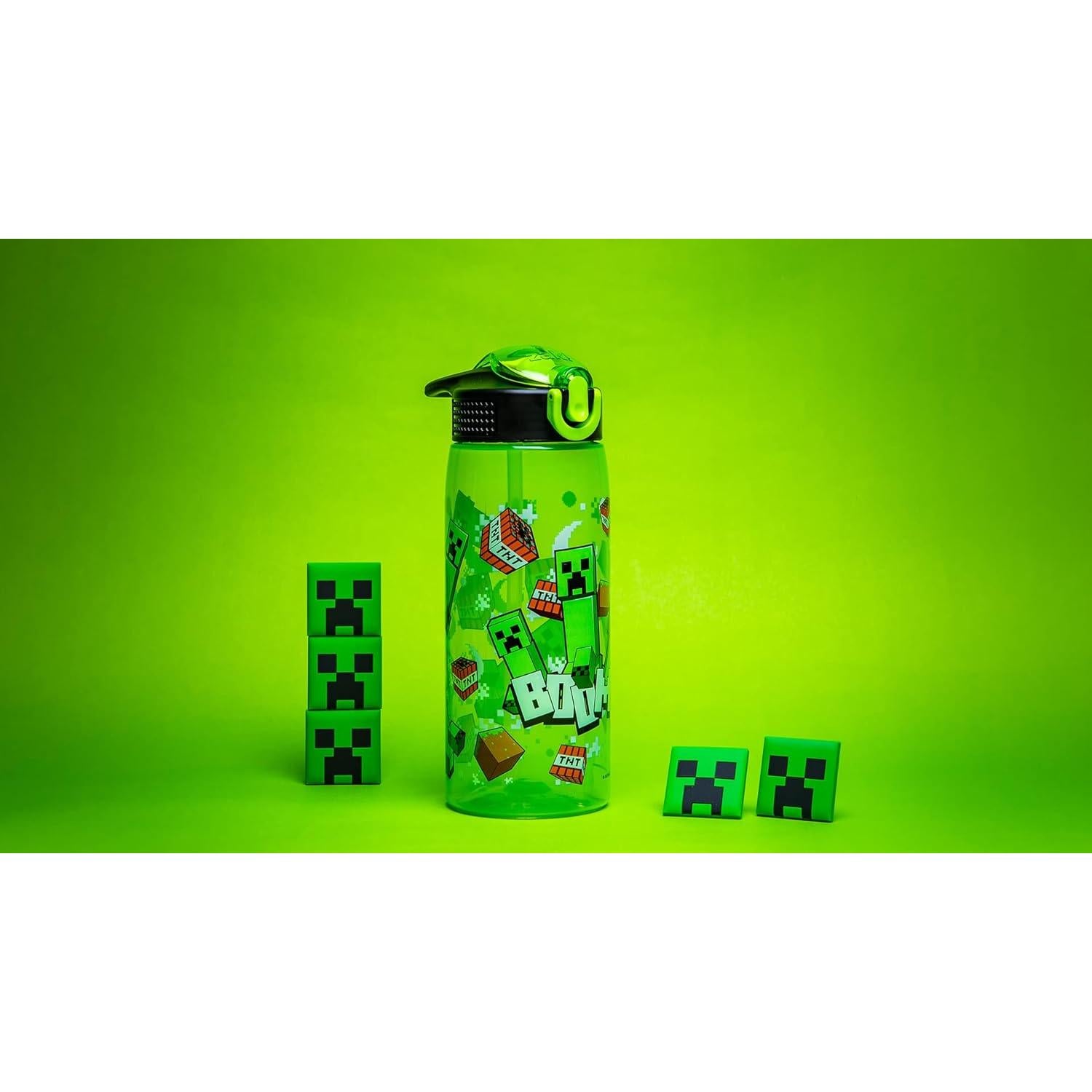 Botella de Agua Zak Designs Minecraft Creeper 740 ml